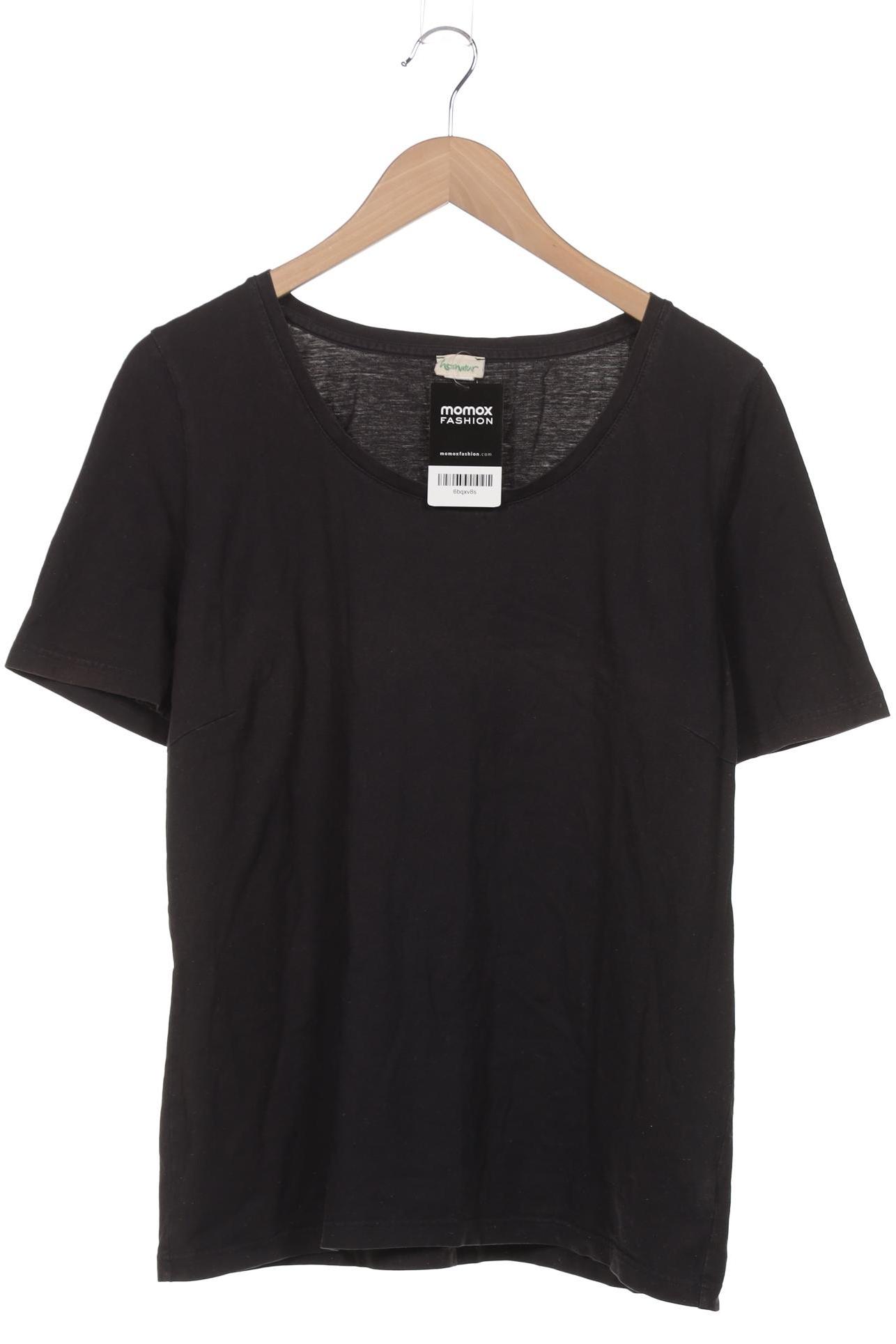 

hessnatur Damen T-Shirt, schwarz, Gr. 44