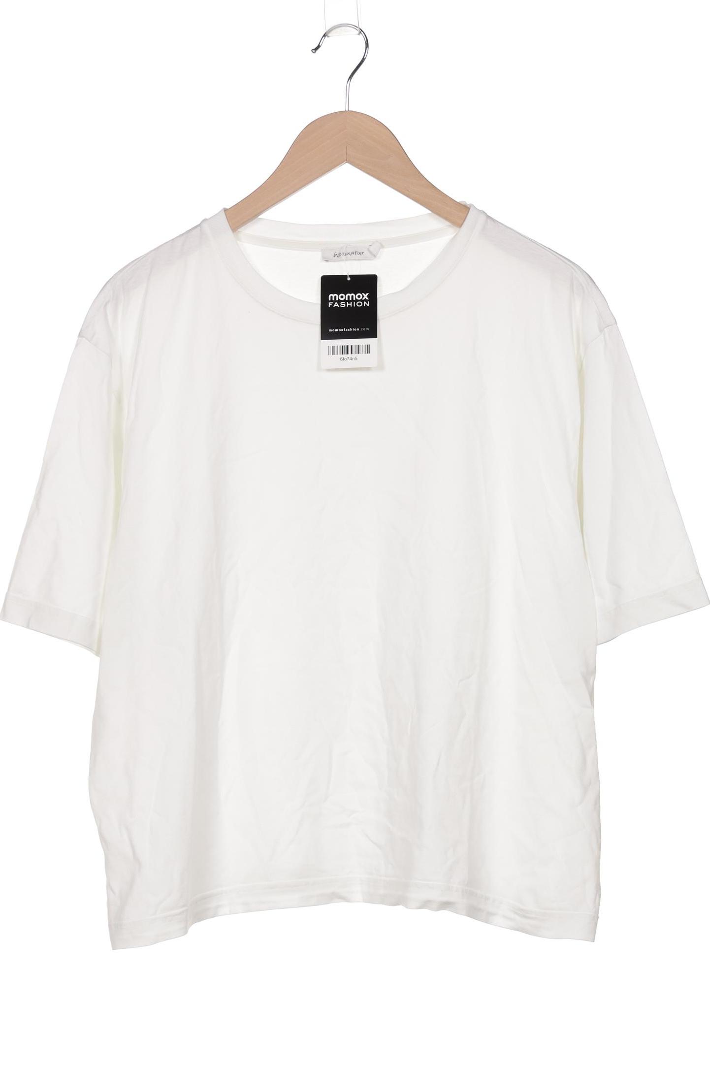 

hessnatur Damen T-Shirt, weiß, Gr. 46