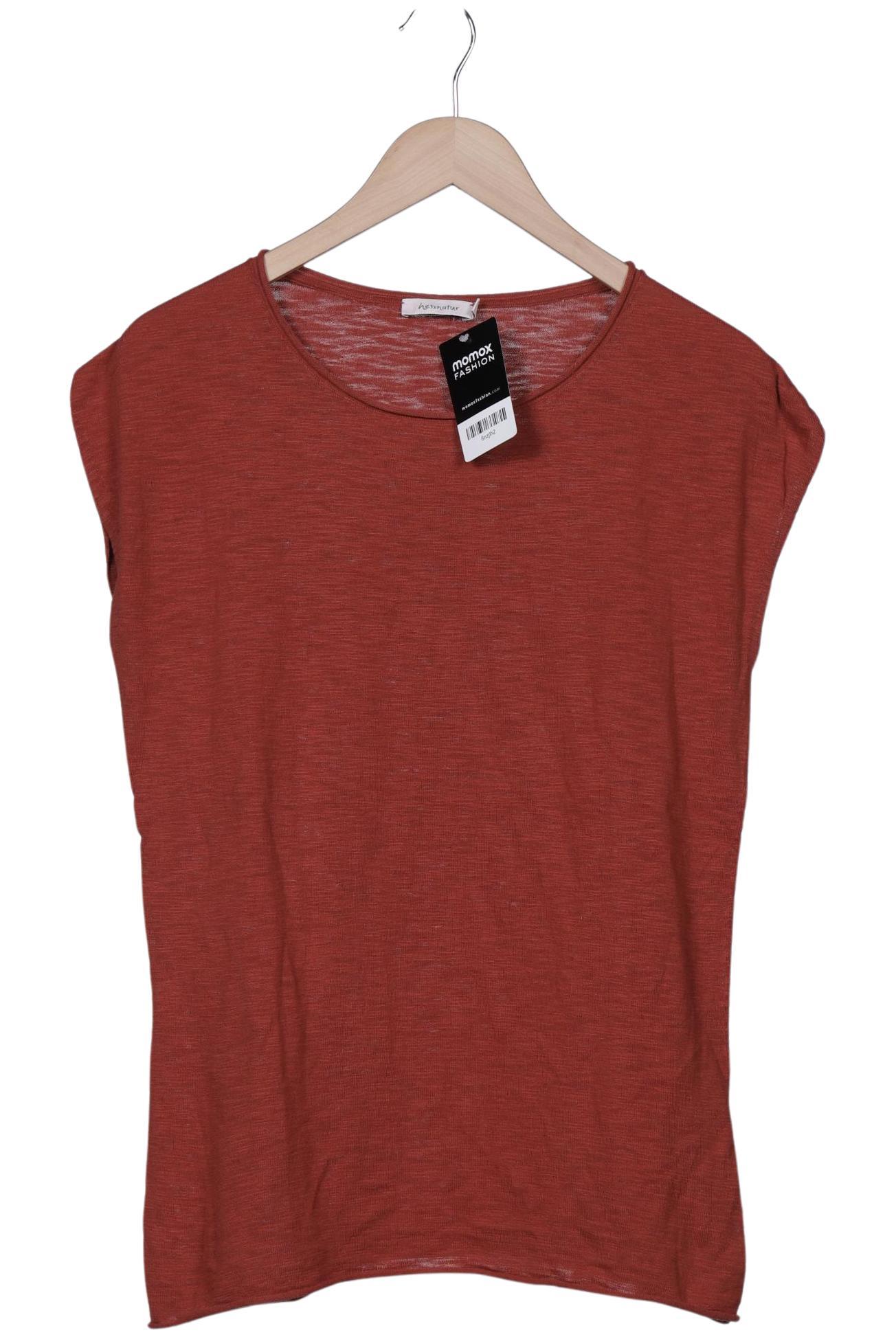 

hessnatur Damen T-Shirt, rot, Gr. 40