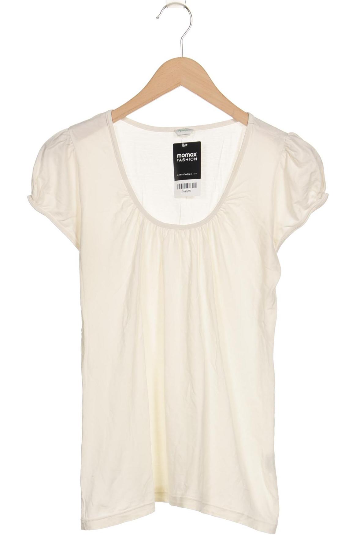 

hessnatur Damen T-Shirt, cremeweiß, Gr. 36