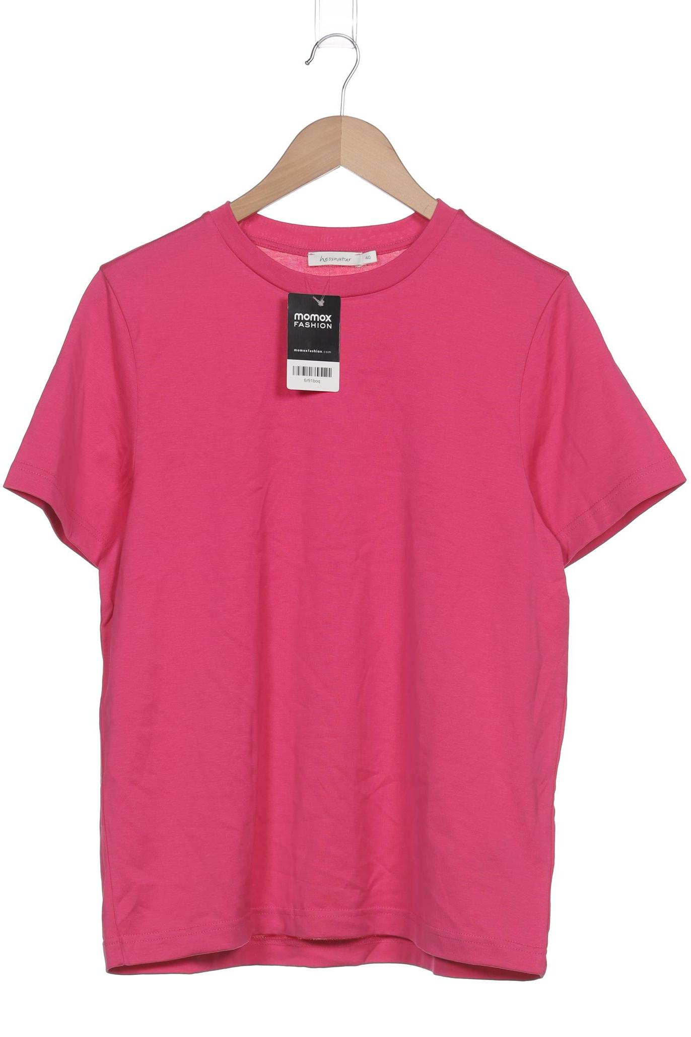 

hessnatur Damen T-Shirt, pink, Gr. 40