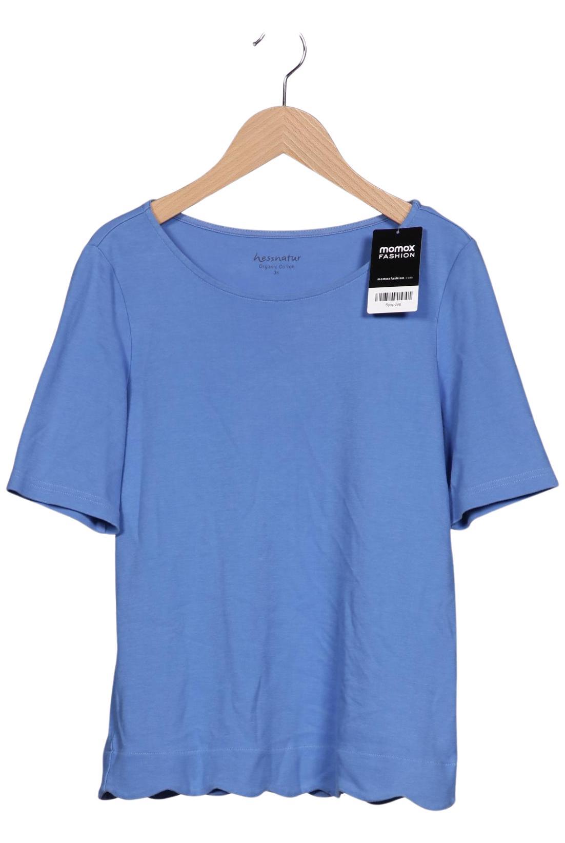

hessnatur Damen T-Shirt, hellblau, Gr. 36
