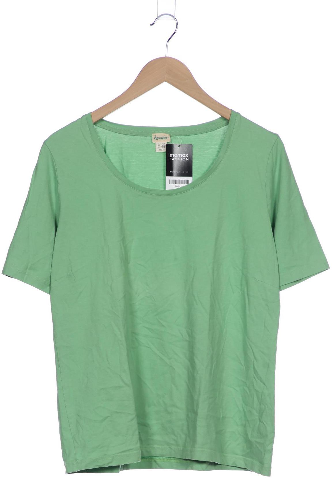 

hessnatur Damen T-Shirt, grün, Gr. 44