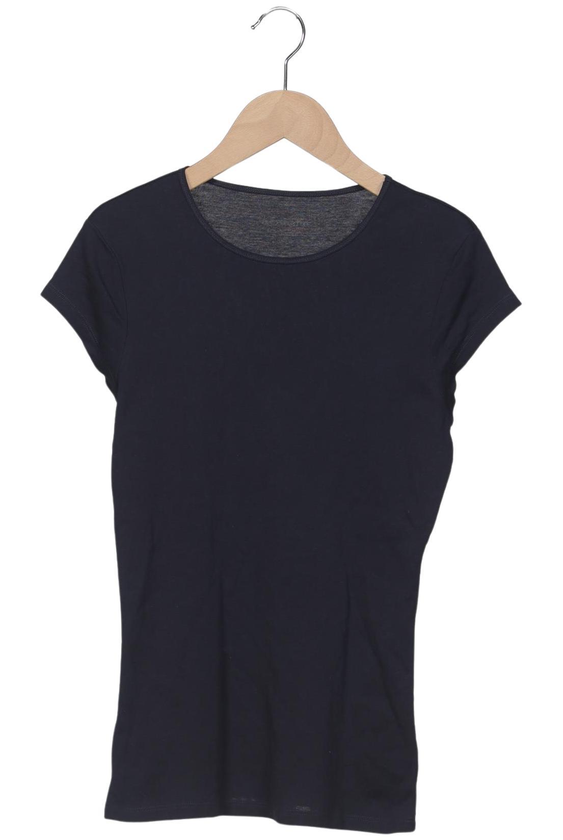 

hessnatur Damen T-Shirt, marineblau, Gr. 36