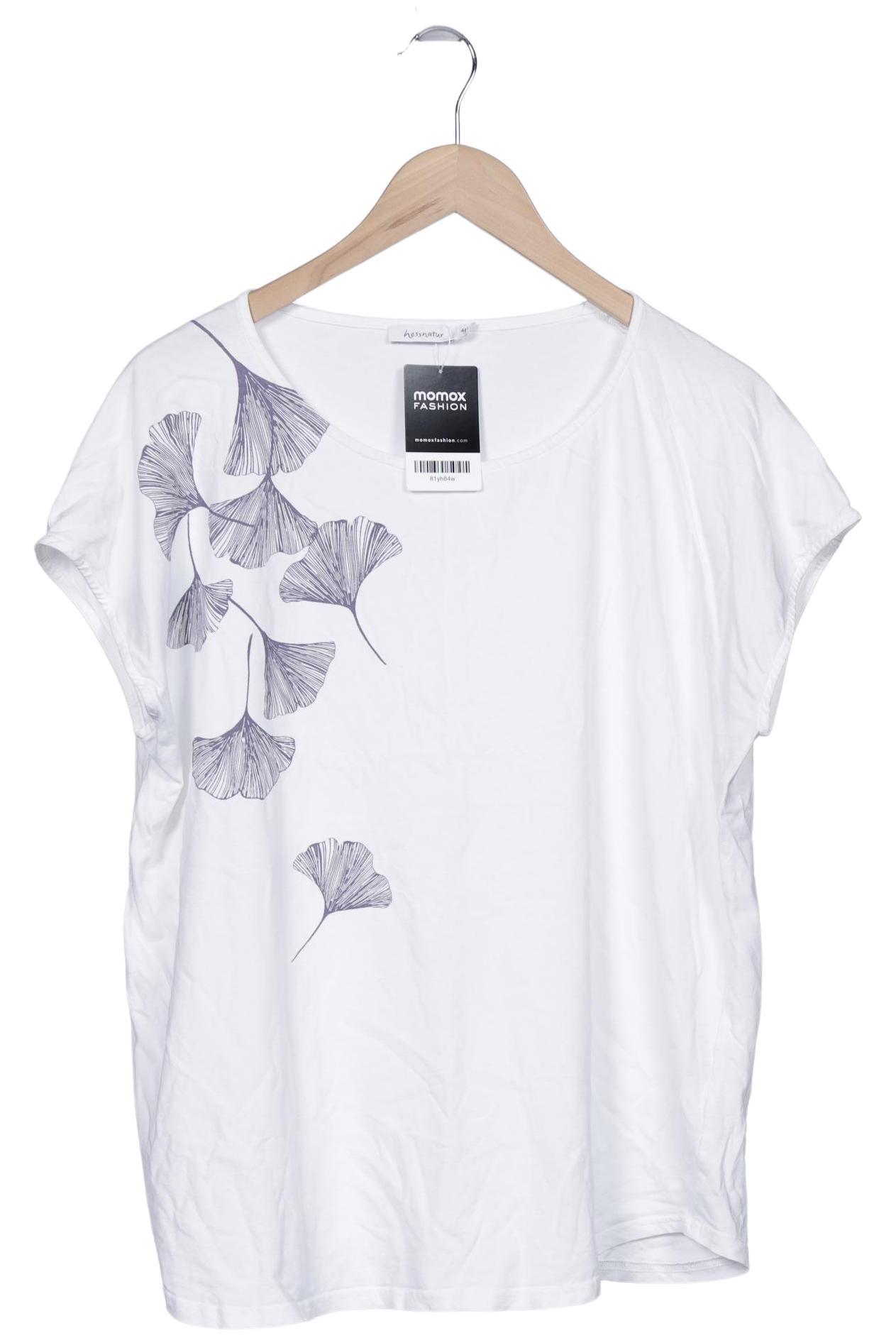 

hessnatur Damen T-Shirt, weiß, Gr. 46