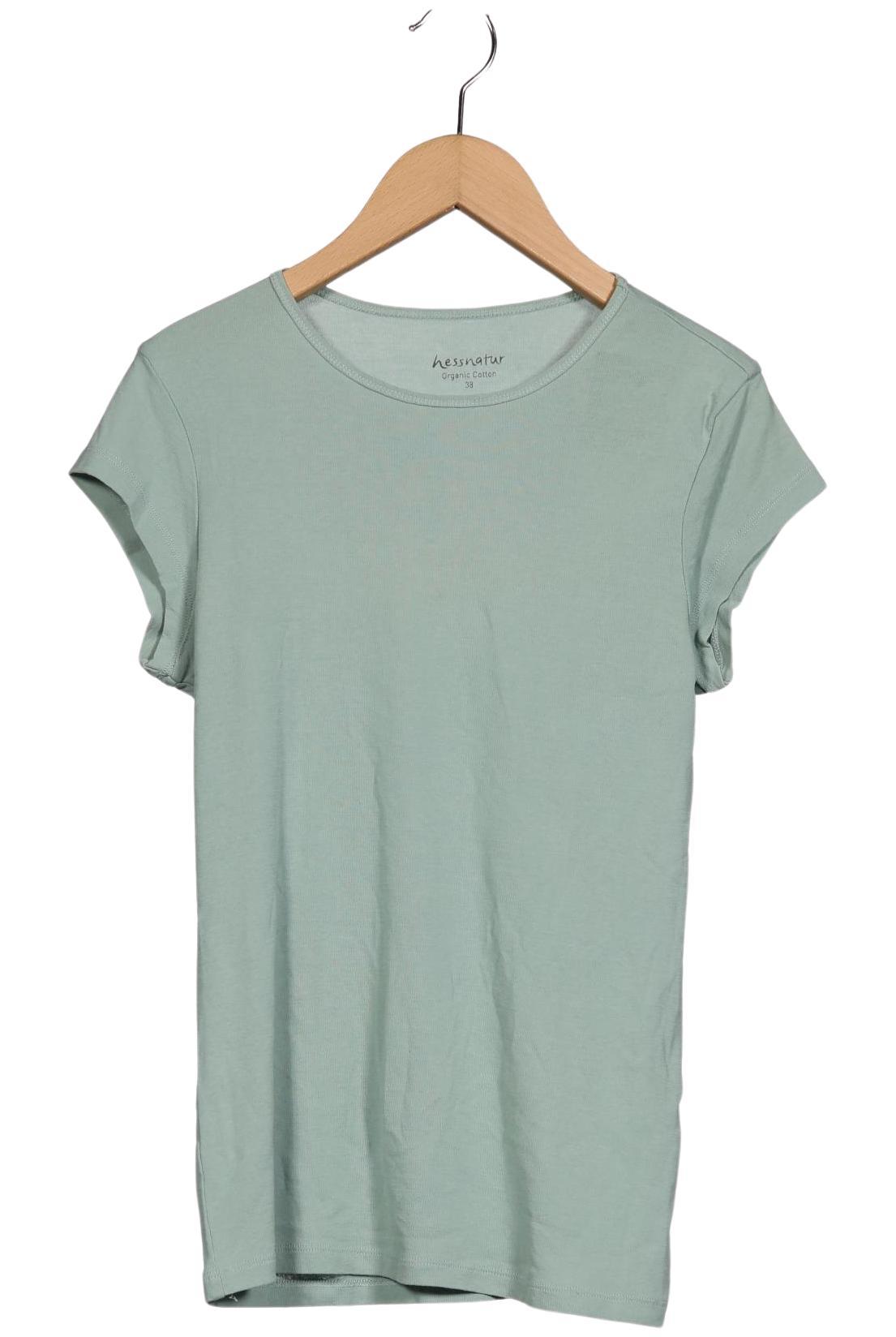 

hessnatur Damen T-Shirt, türkis, Gr. 38