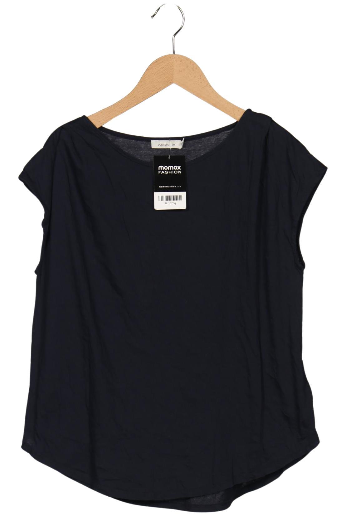 

hessnatur Damen T-Shirt, marineblau, Gr. 38