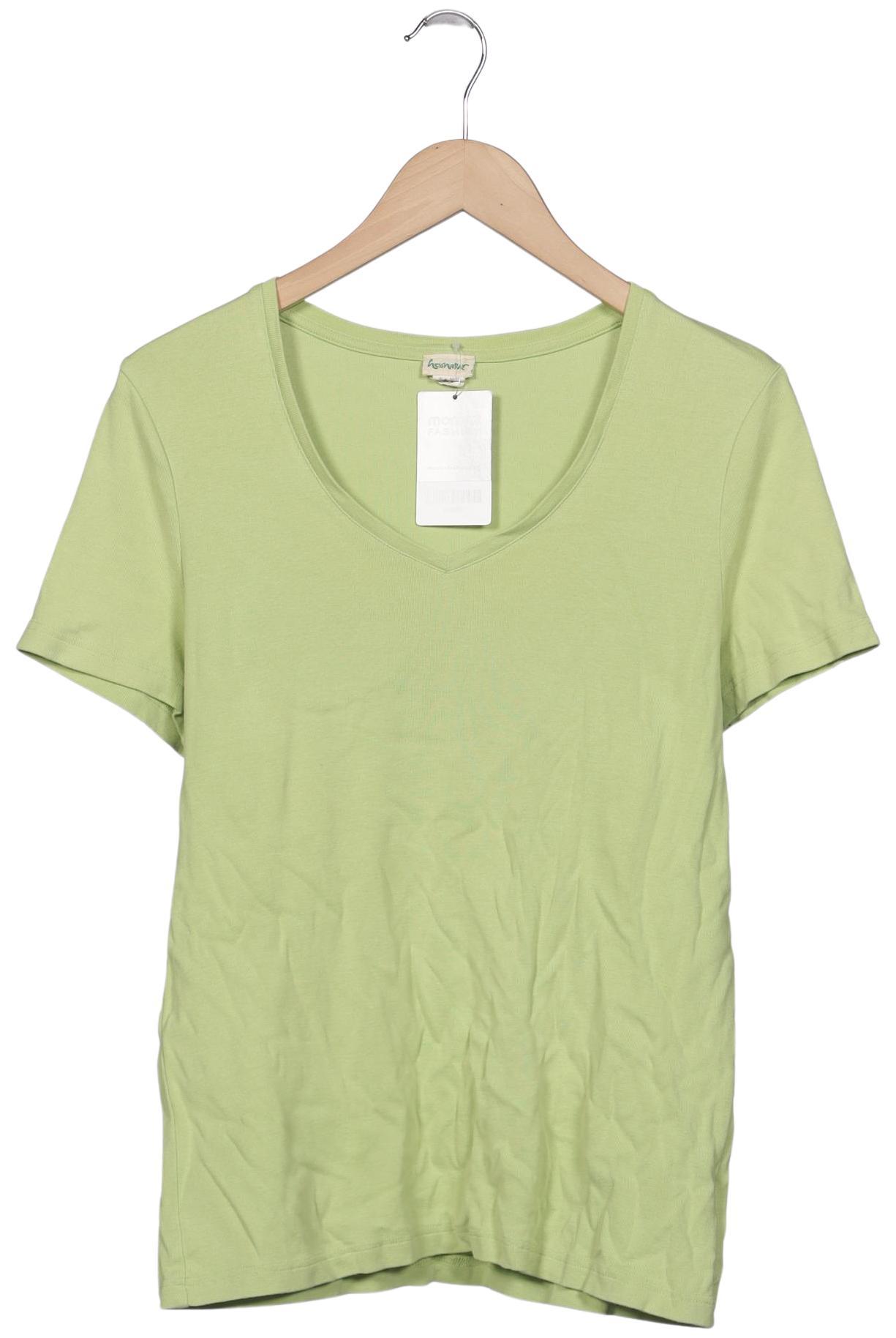 

hessnatur Damen T-Shirt, hellgrün, Gr. 44