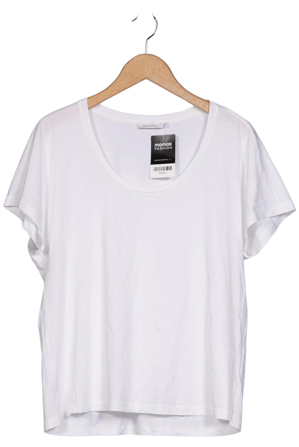 

hessnatur Damen T-Shirt, weiß, Gr. 44