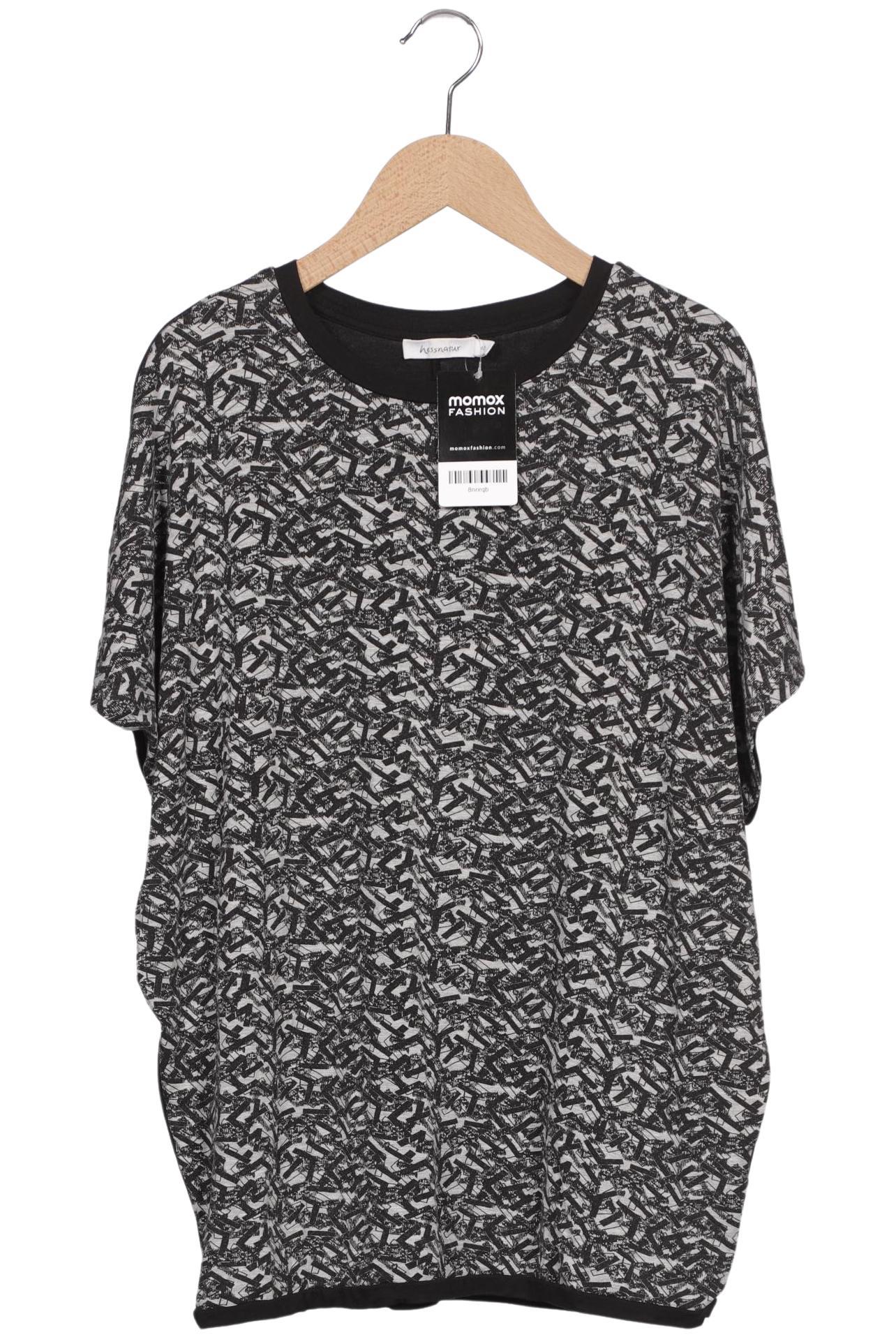 

hessnatur Damen T-Shirt, schwarz, Gr. 40