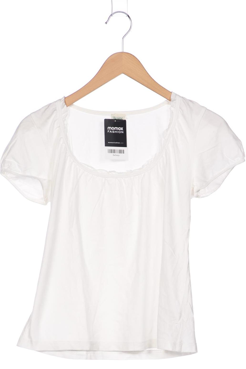 

hessnatur Damen T-Shirt, weiß, Gr. 36