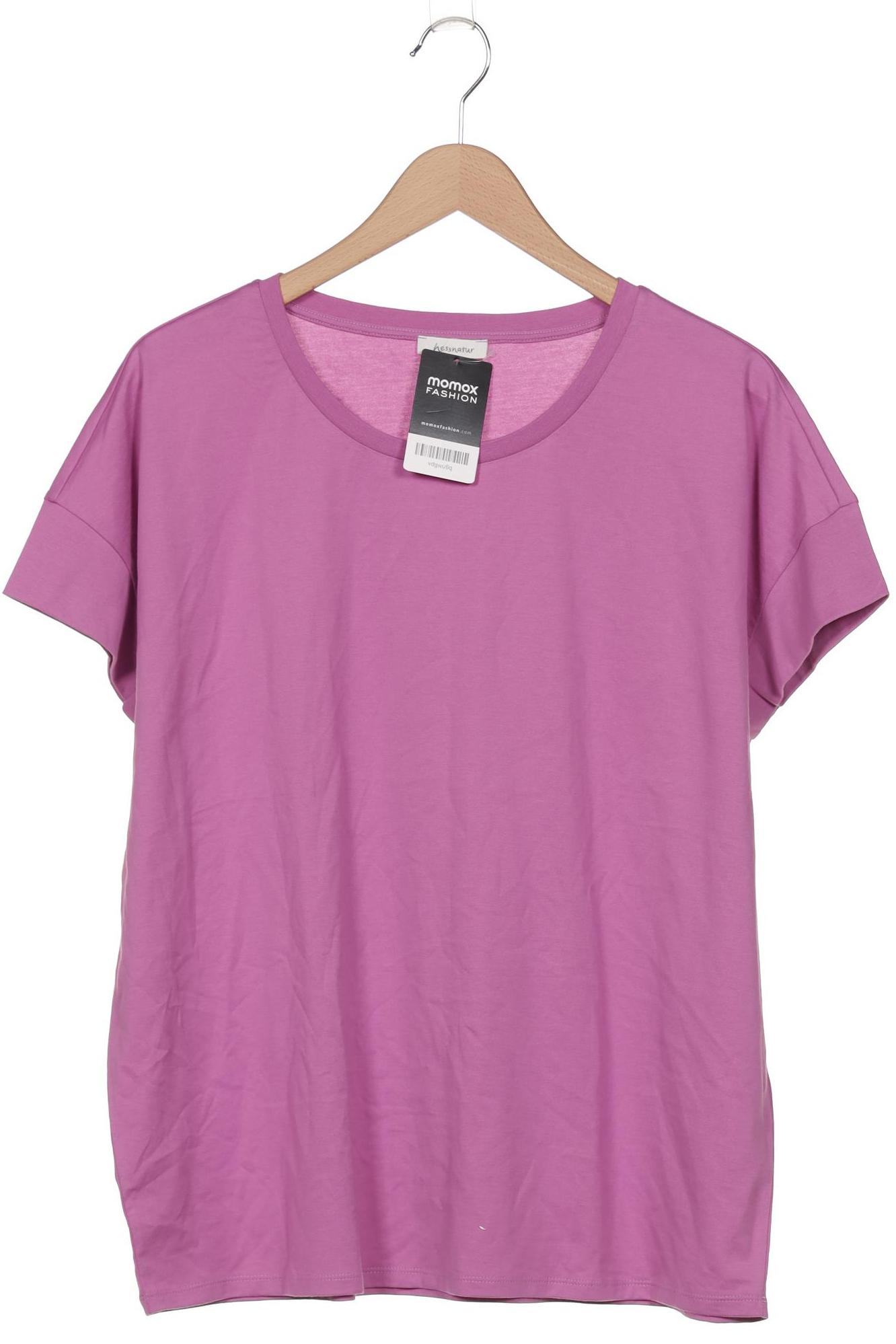 

hessnatur Damen T-Shirt, pink, Gr. 46