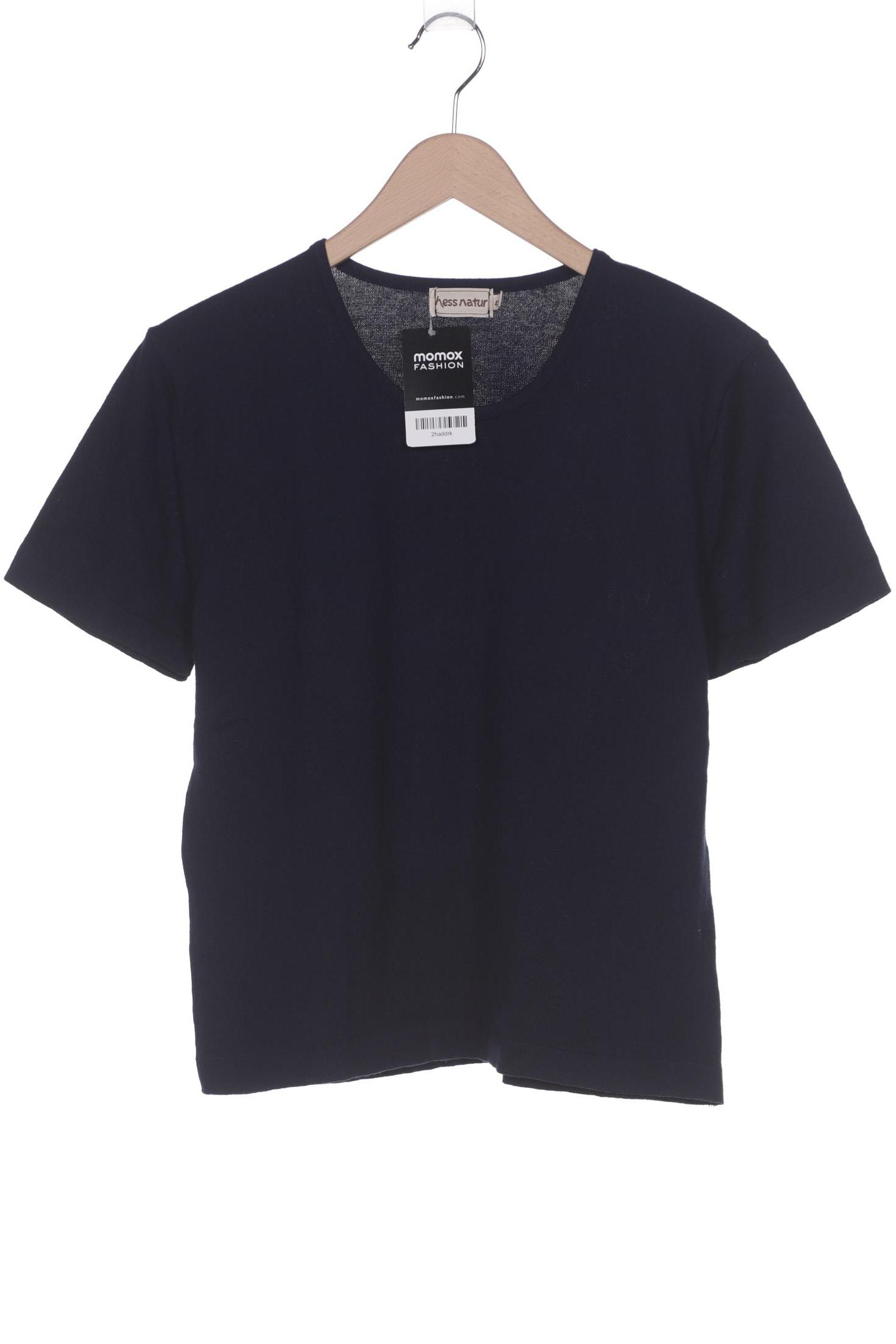 

hessnatur Damen T-Shirt, marineblau, Gr. 42