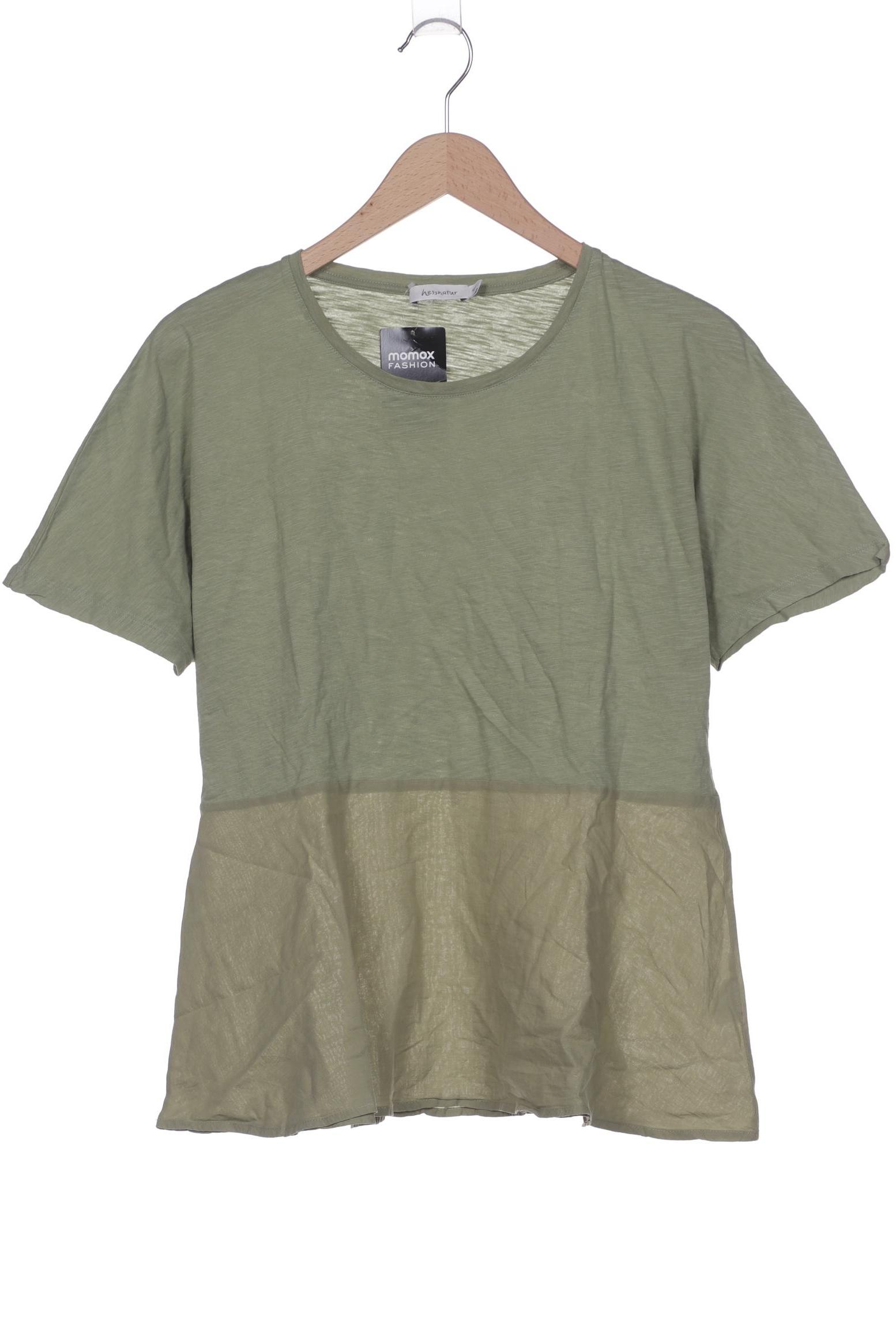 

hessnatur Damen T-Shirt, grün, Gr. 40