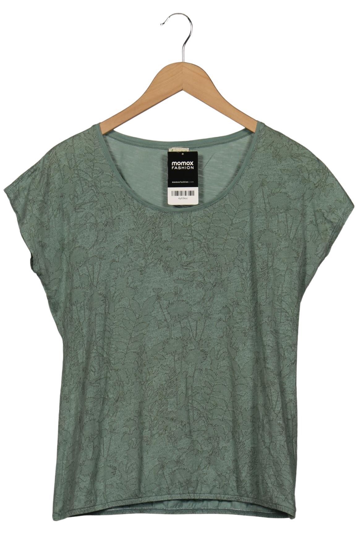 

hessnatur Damen T-Shirt, türkis, Gr. 40