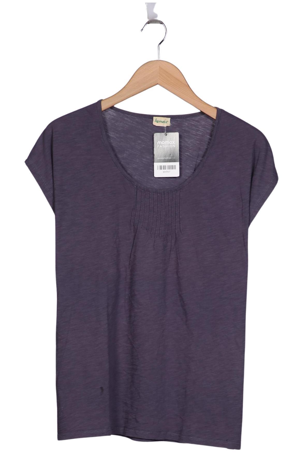 

hessnatur Damen T-Shirt, marineblau, Gr. 44