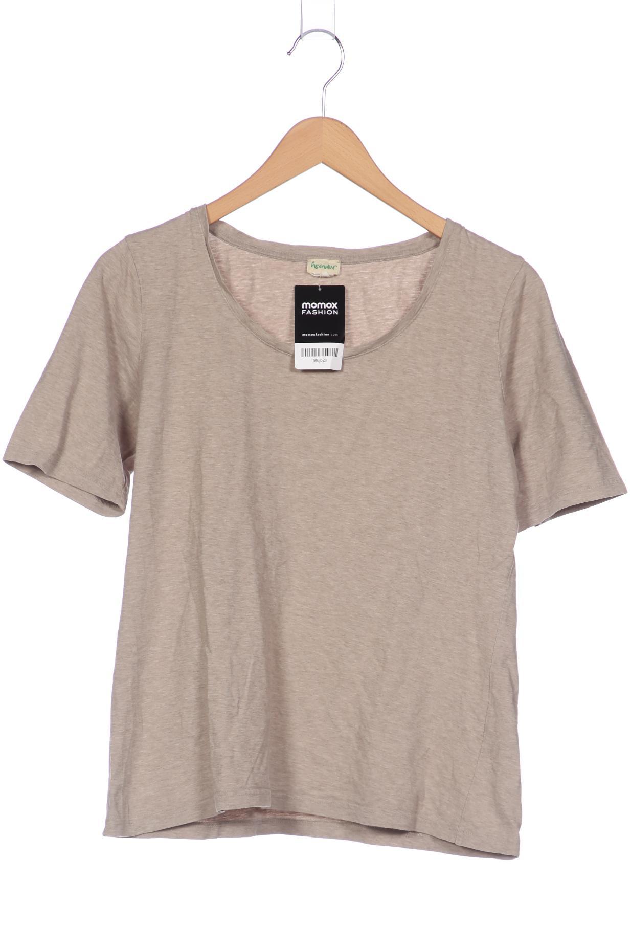 

hessnatur Damen T-Shirt, beige, Gr. 40