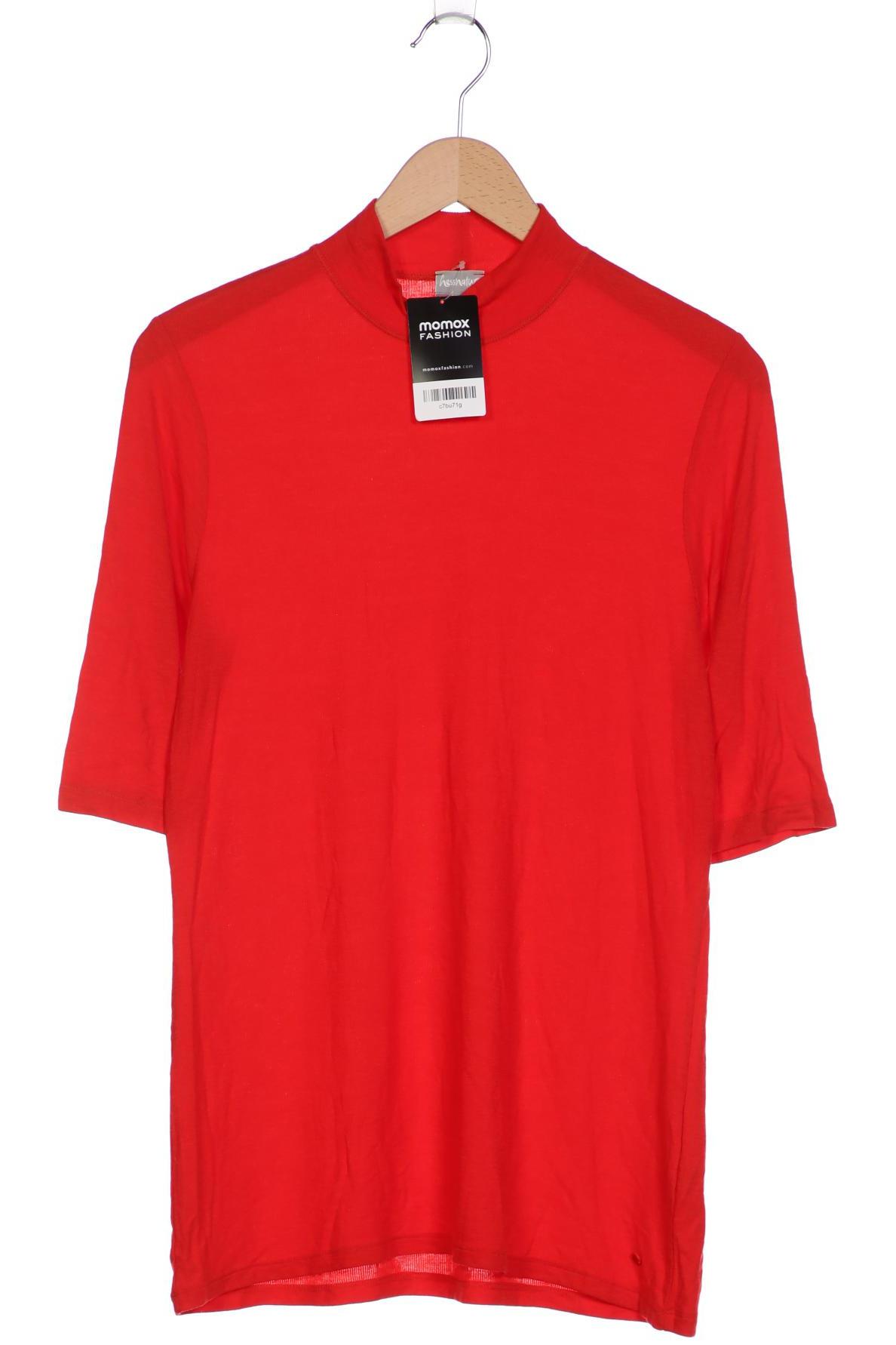 

hessnatur Damen T-Shirt, rot, Gr. 44