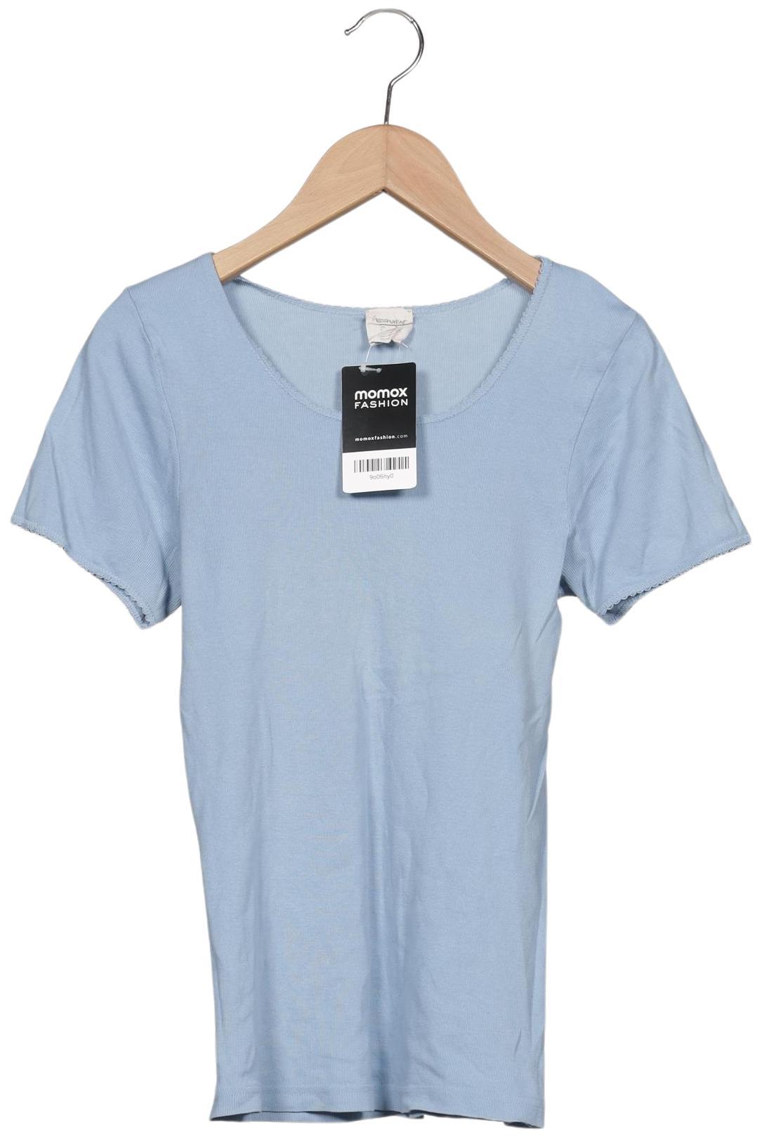 

hessnatur Damen T-Shirt, hellblau, Gr. 34