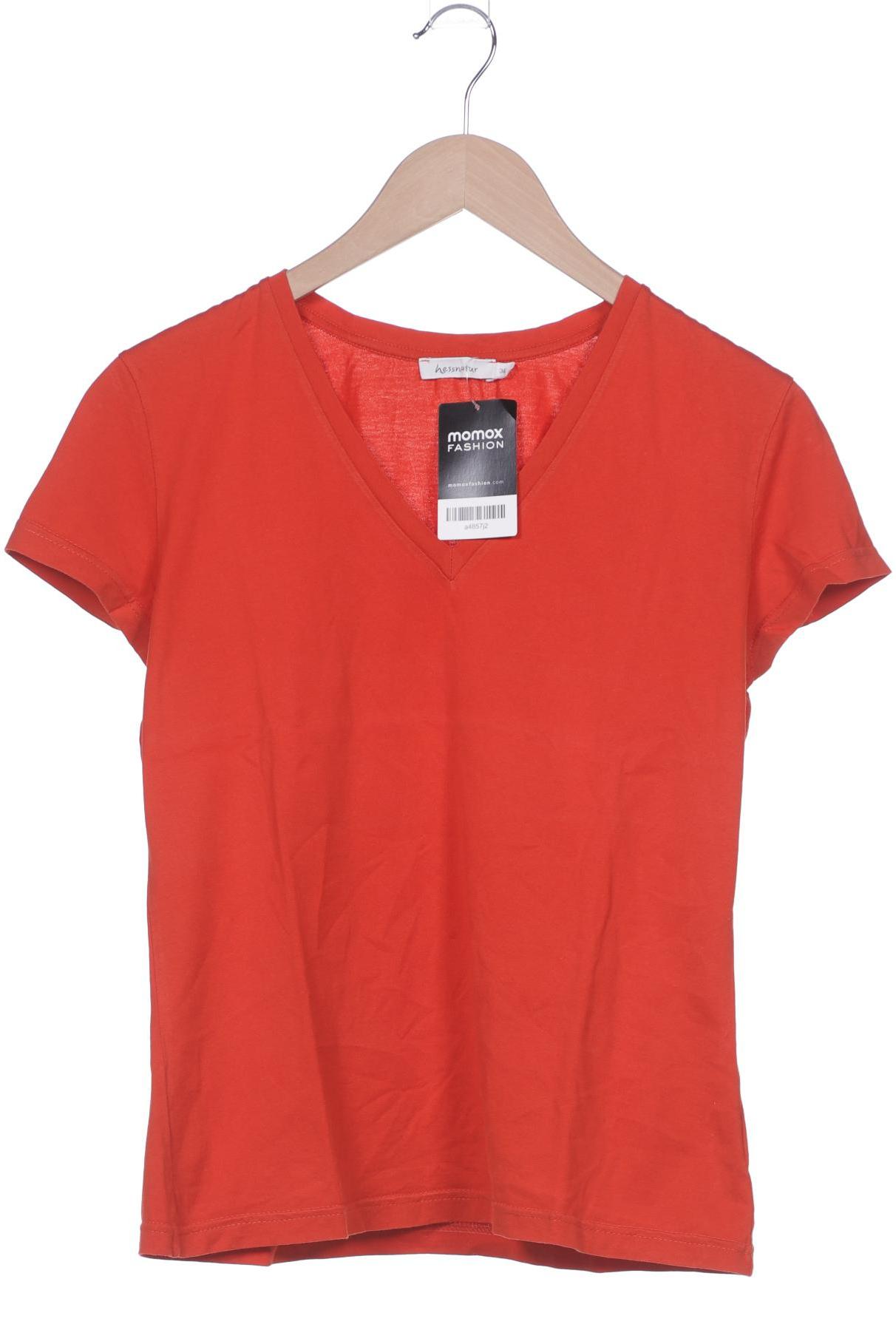 

hessnatur Damen T-Shirt, orange, Gr. 38