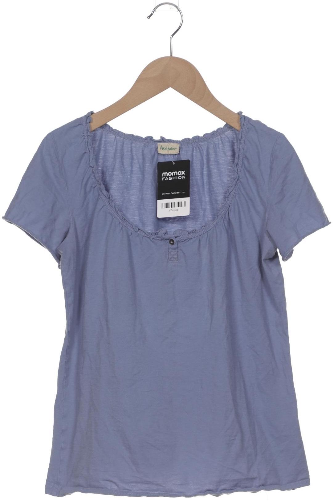 Thumbnail - hessnatur Damen T-Shirt, blau, Gr. 34