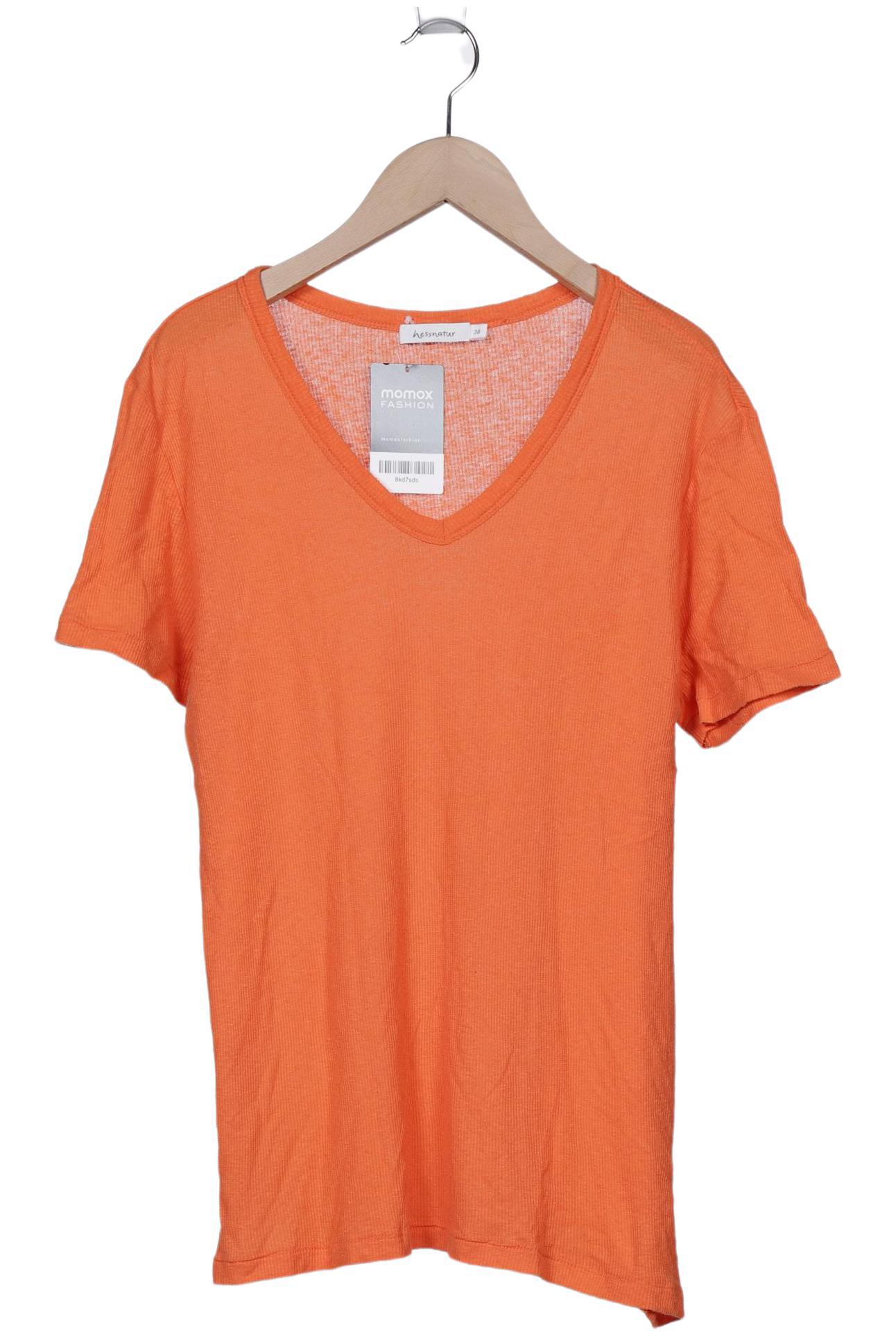 

hessnatur Damen T-Shirt, orange, Gr. 38