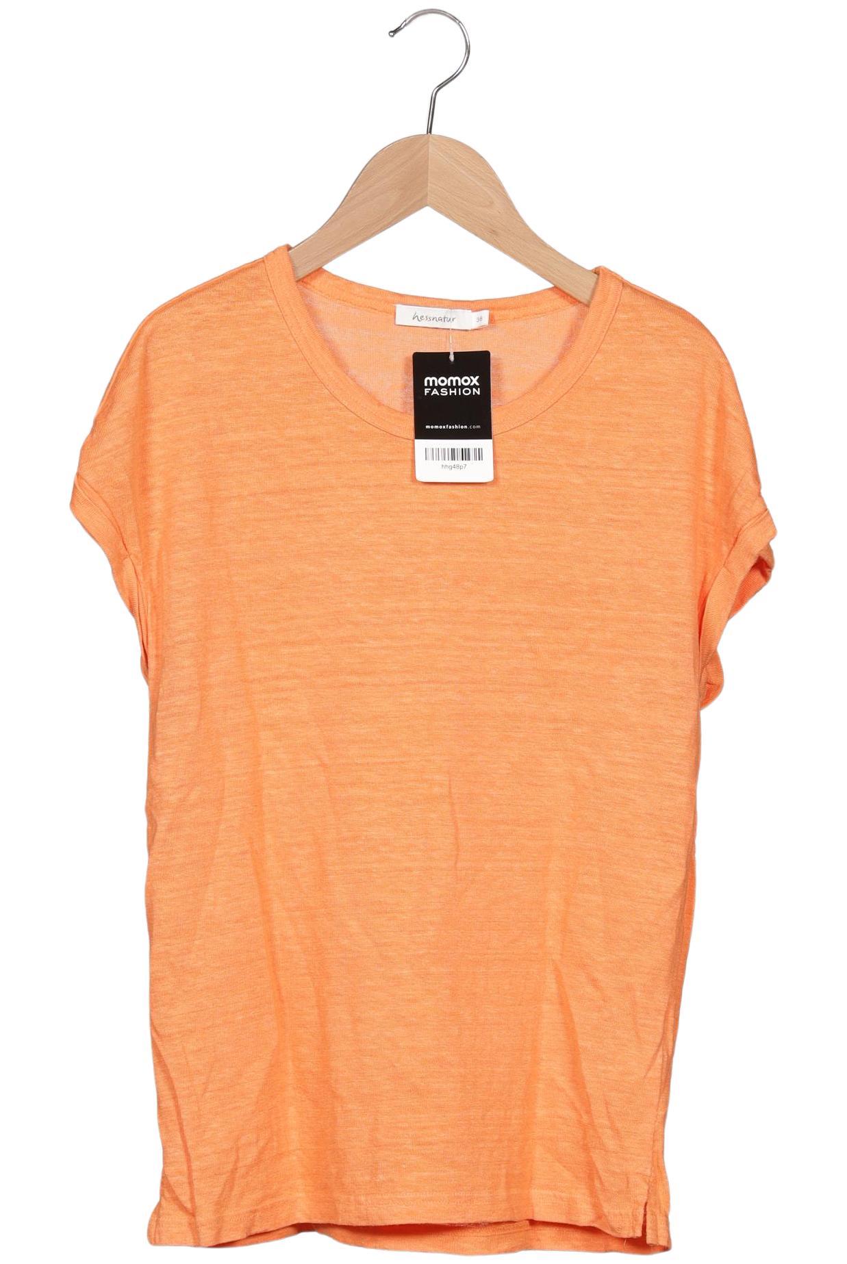 

hessnatur Damen T-Shirt, orange, Gr. 38