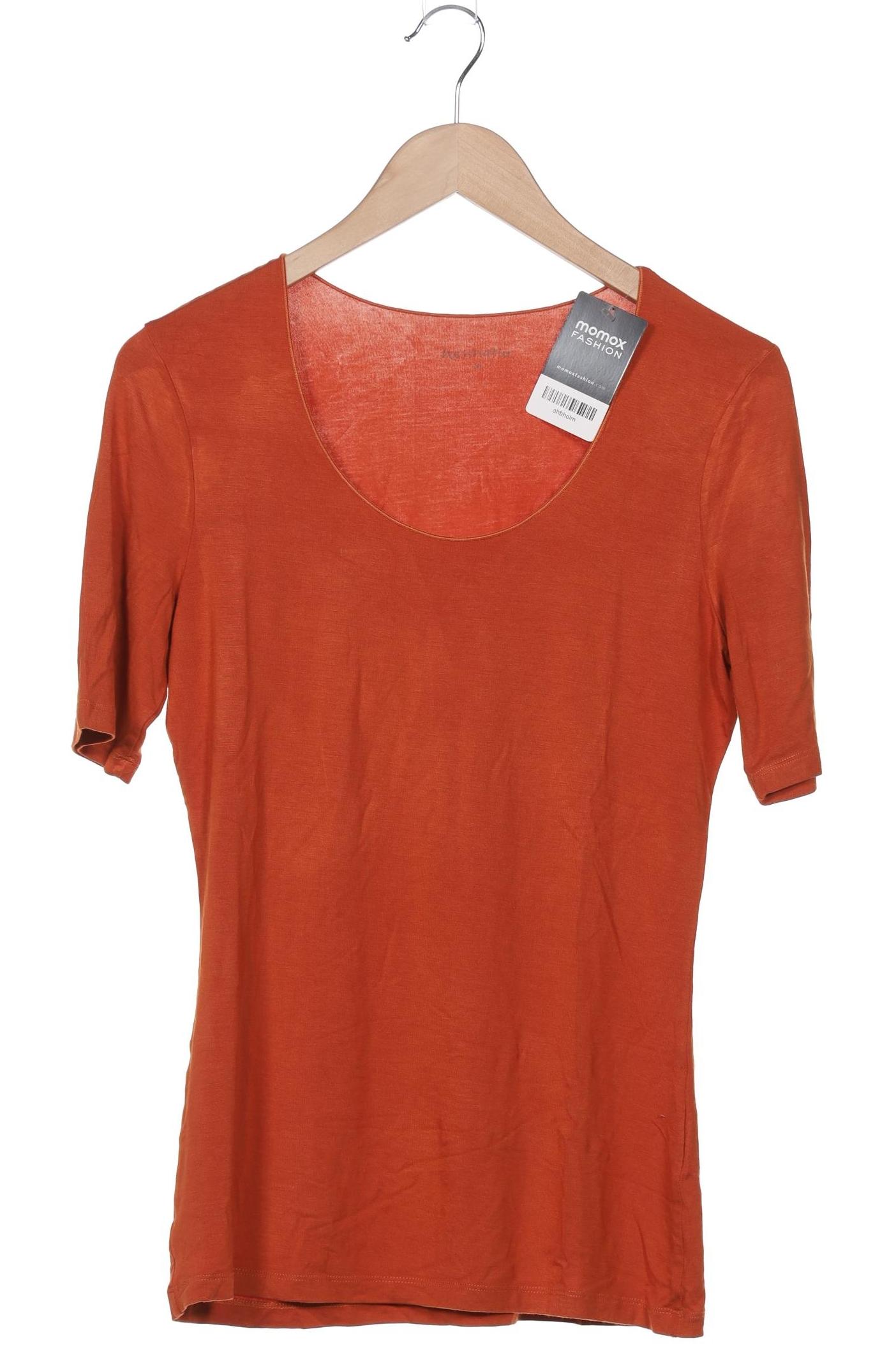 

hessnatur Damen T-Shirt, orange, Gr. 40