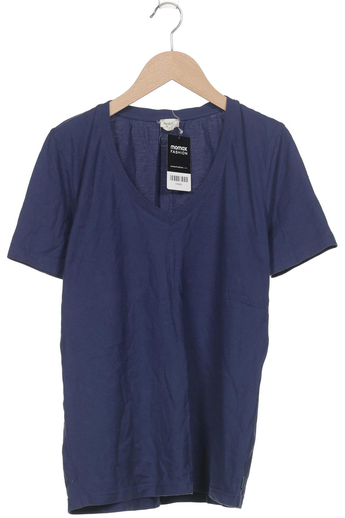 

hessnatur Damen T-Shirt, marineblau, Gr. 40