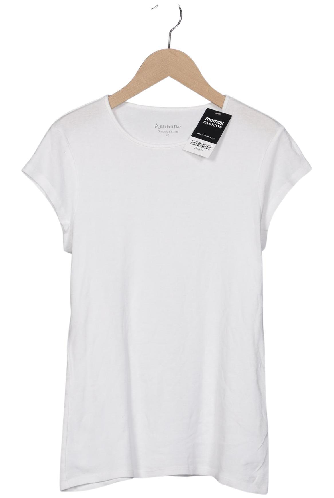 

hessnatur Damen T-Shirt, weiß, Gr. 40