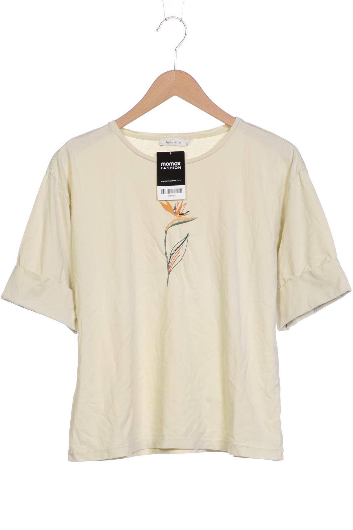 

hessnatur Damen T-Shirt, cremeweiß