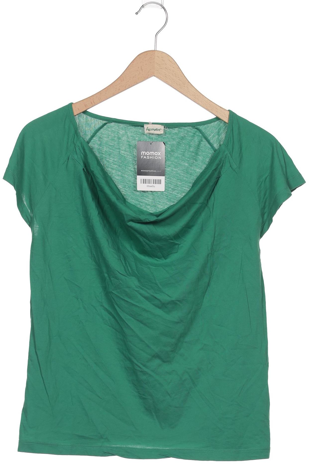 

hessnatur Damen T-Shirt, grün, Gr. 36