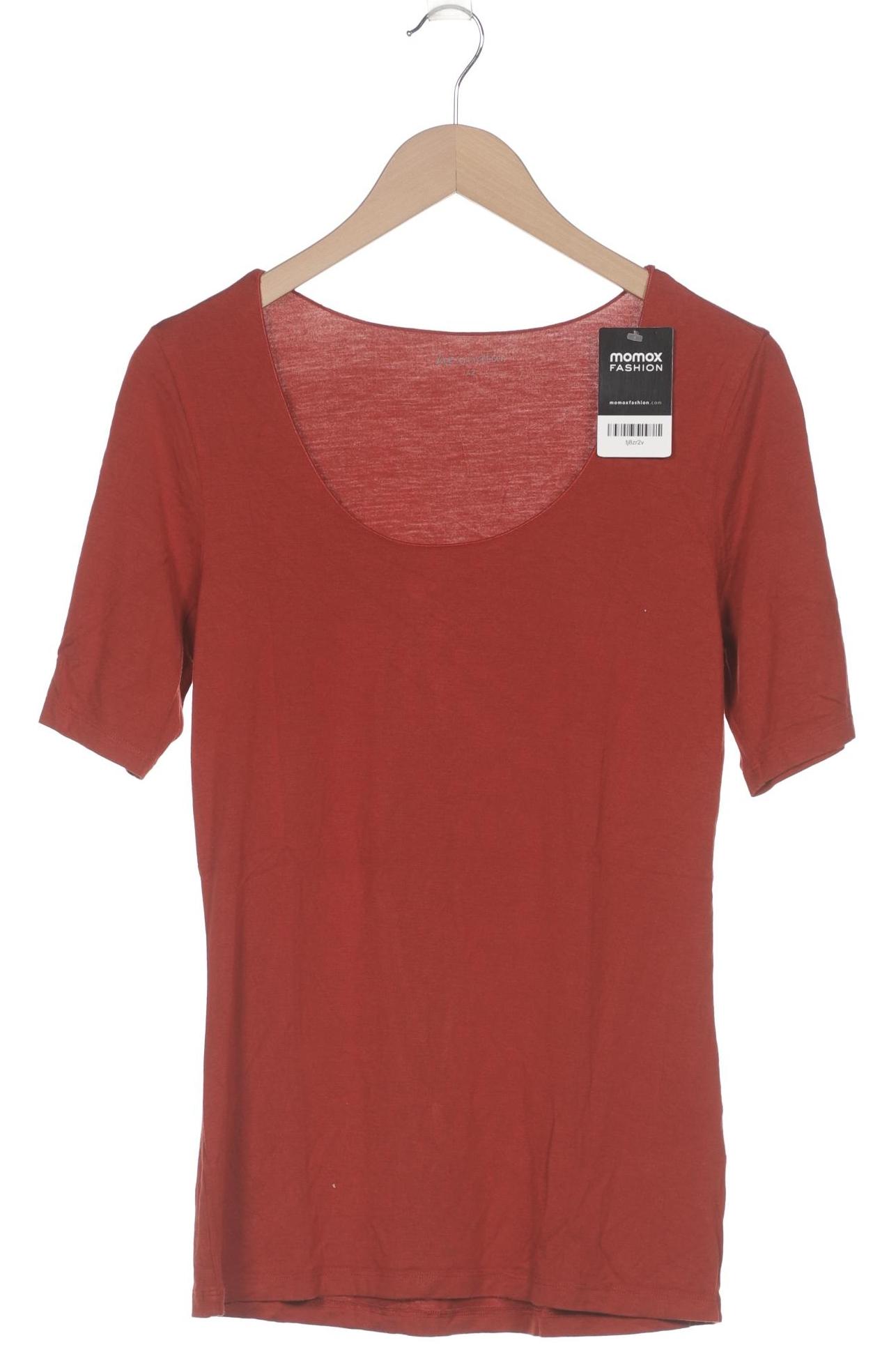

hessnatur Damen T-Shirt, rot, Gr. 42