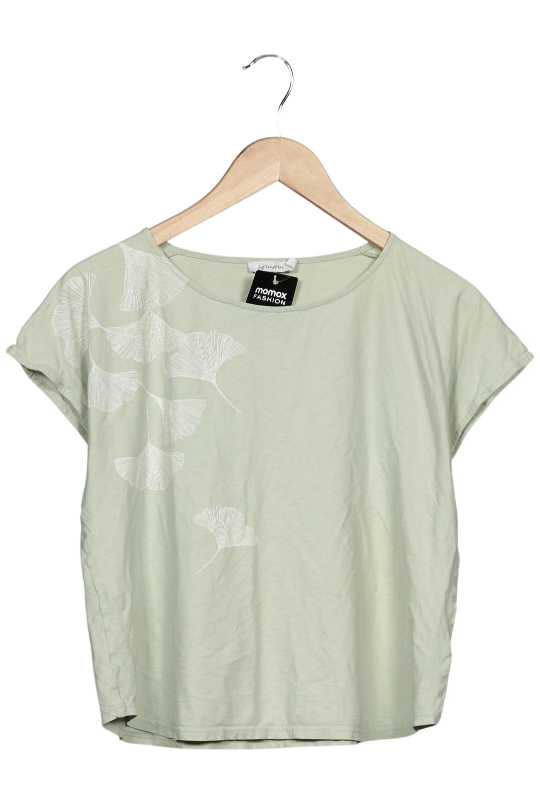 

hessnatur Damen T-Shirt, hellgrün, Gr. 38