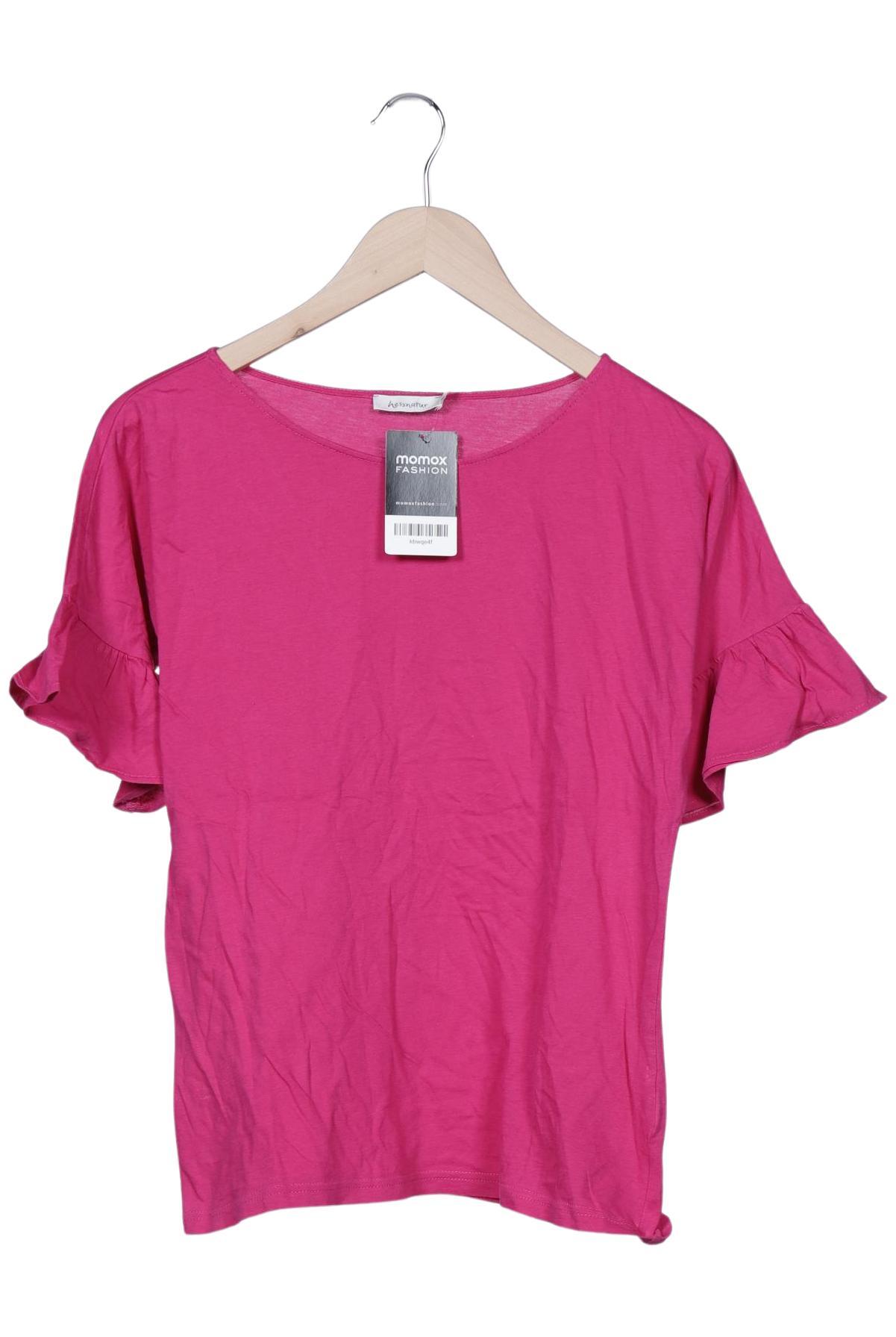 

hessnatur Damen T-Shirt, pink, Gr. 36