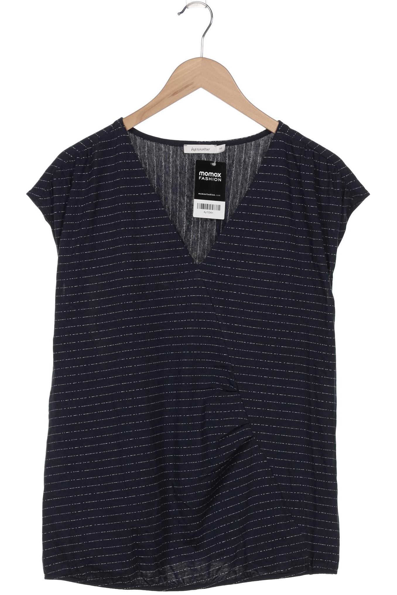 

hessnatur Damen T-Shirt, marineblau, Gr. 46