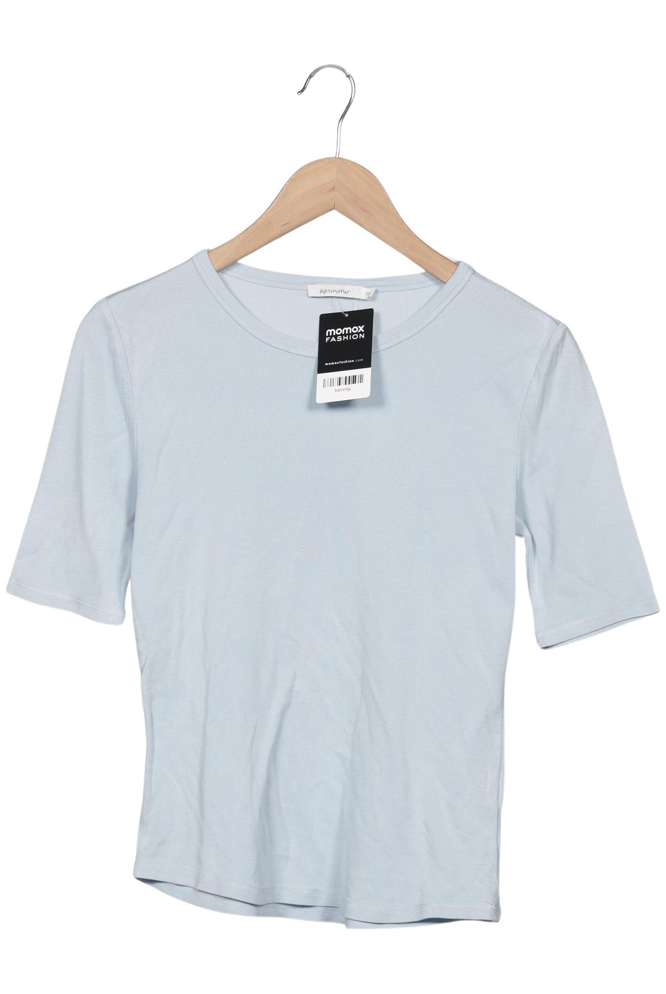 

hessnatur Damen T-Shirt, hellblau, Gr. 38