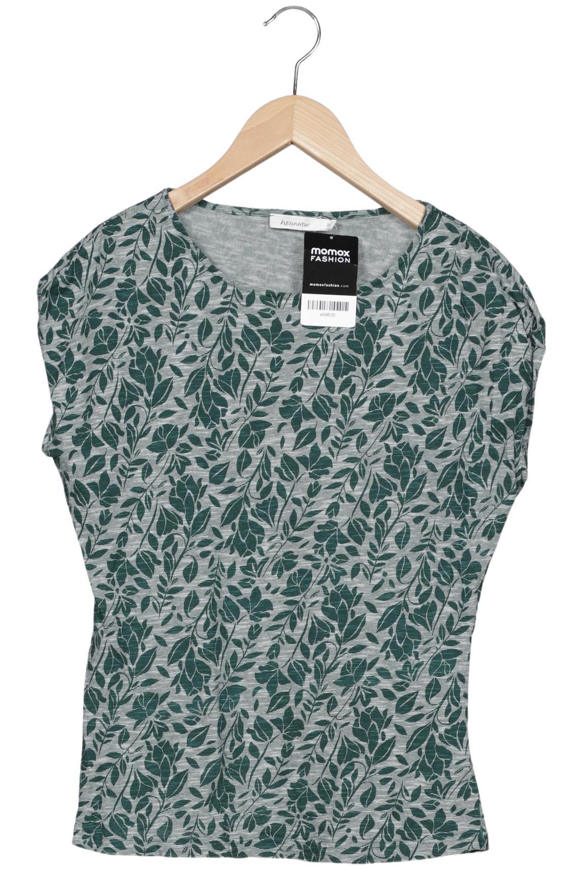 

hessnatur Damen T-Shirt, grün, Gr. 38