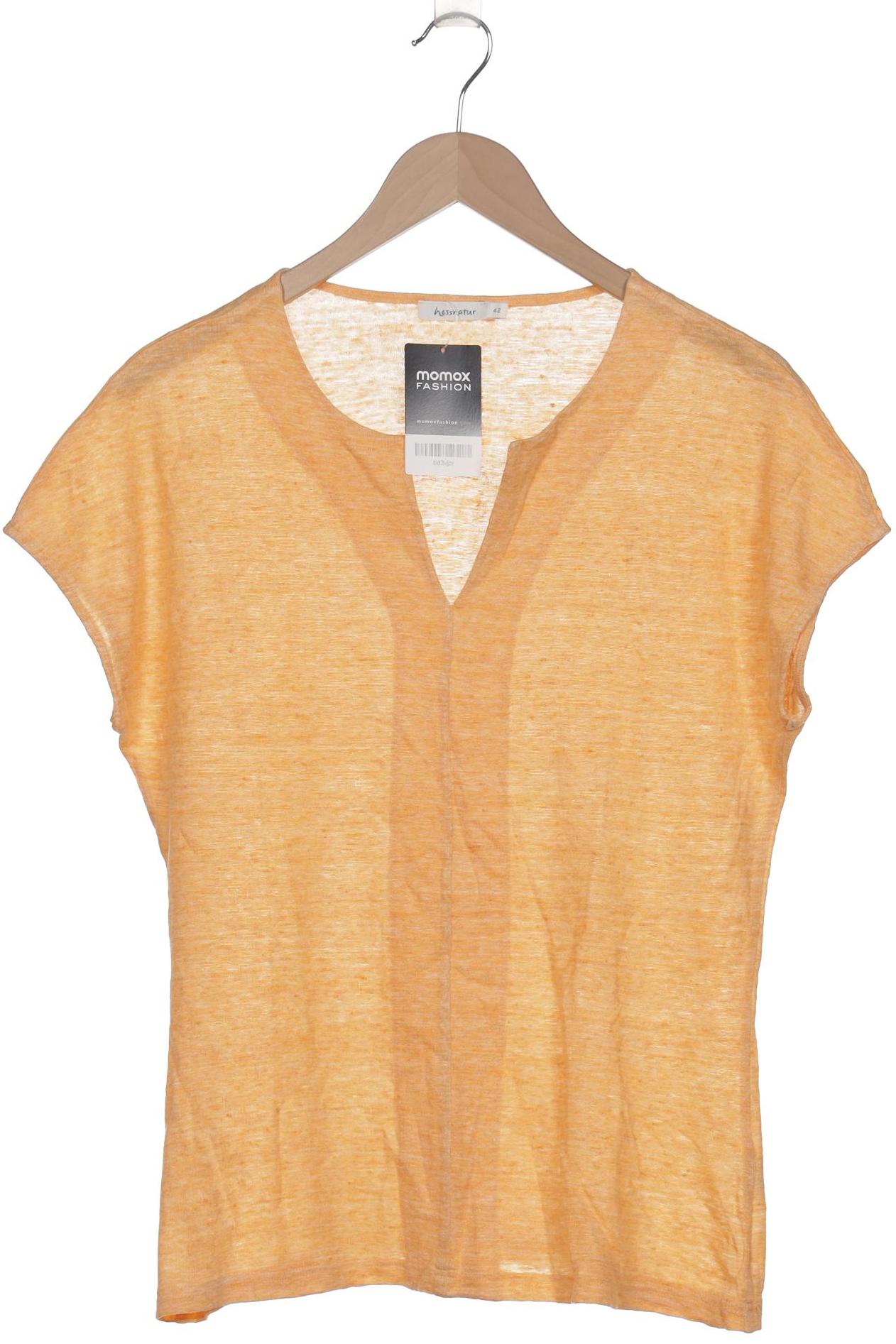 

hessnatur Damen T-Shirt, orange, Gr. 42
