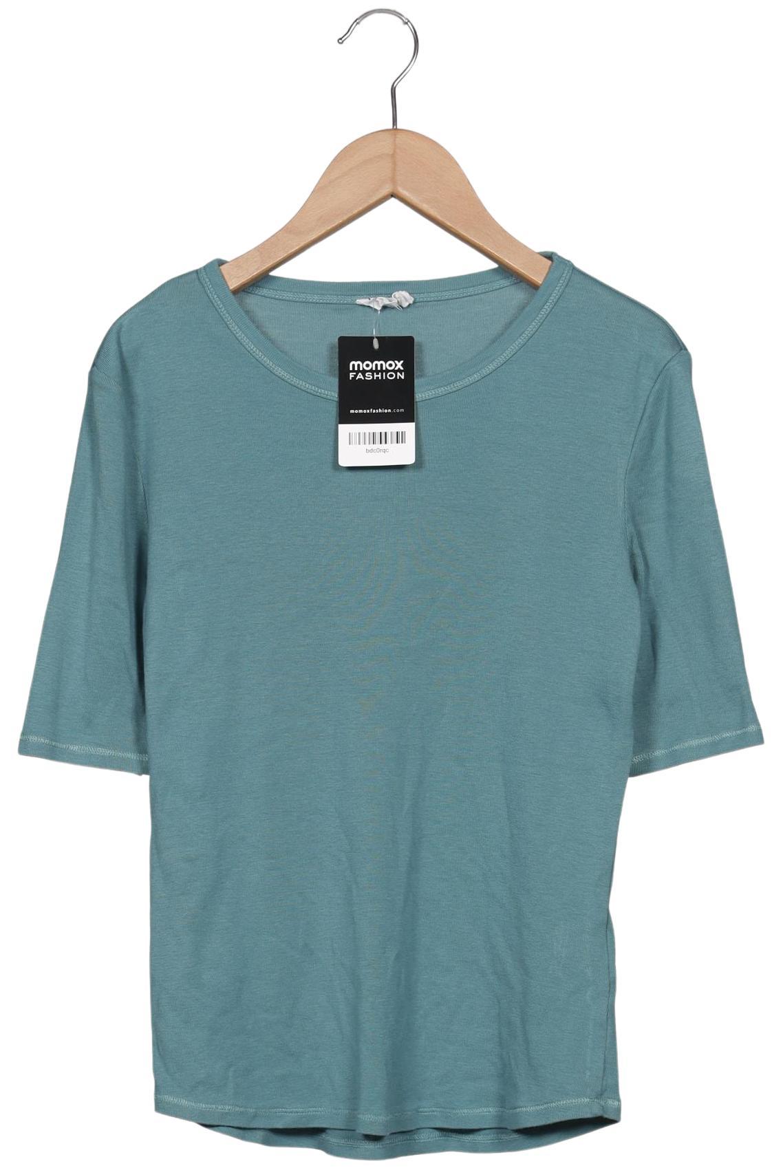 

hessnatur Damen T-Shirt, türkis, Gr. 38