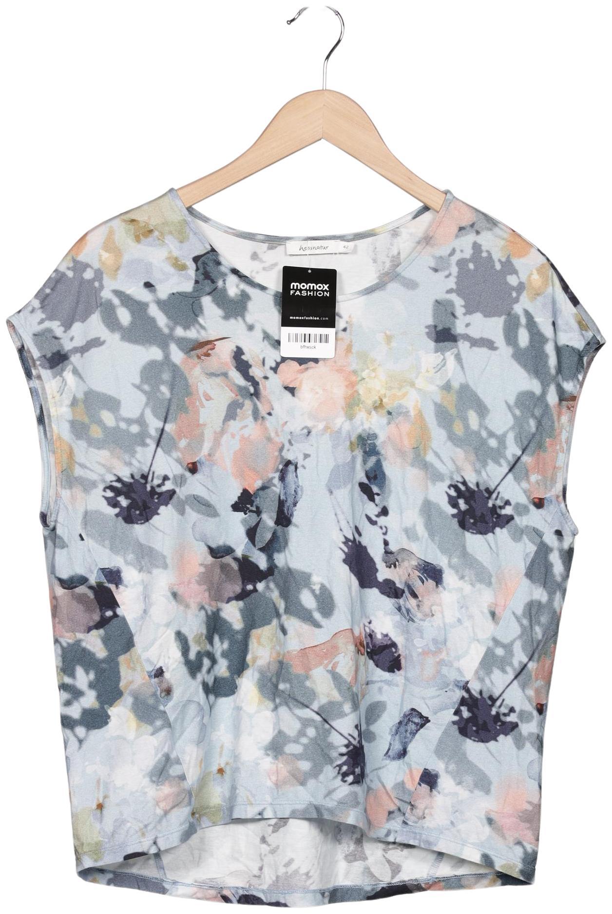 

hessnatur Damen T-Shirt, blau, Gr. 42