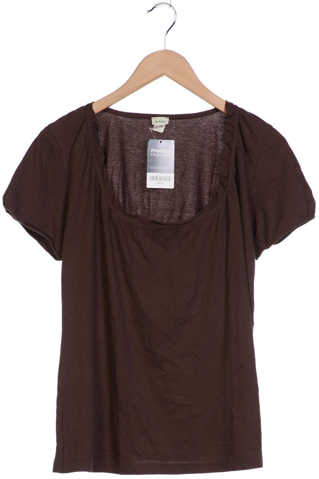 

hessnatur Damen T-Shirt, braun, Gr. 44