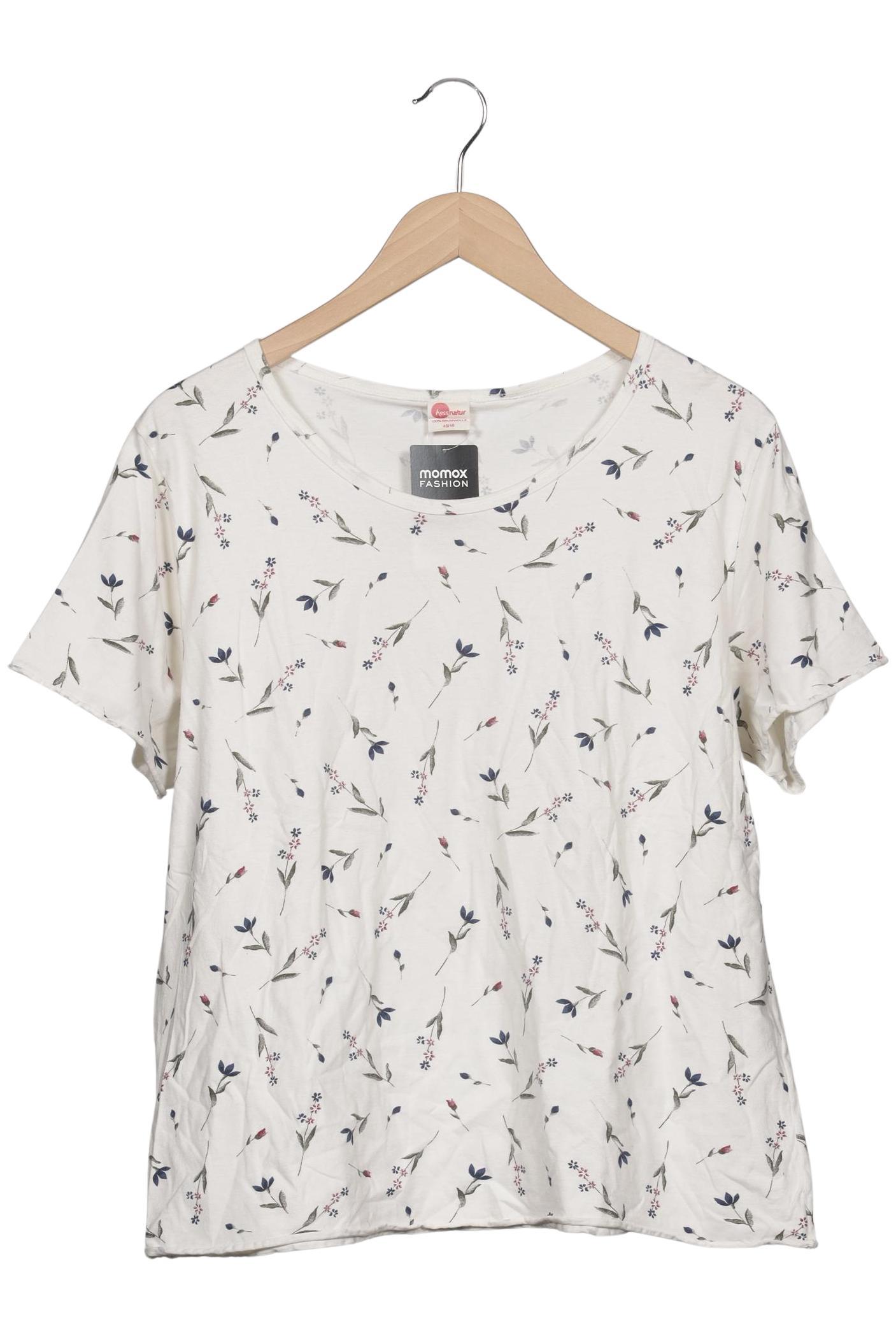 

hessnatur Damen T-Shirt, cremeweiß, Gr. 46