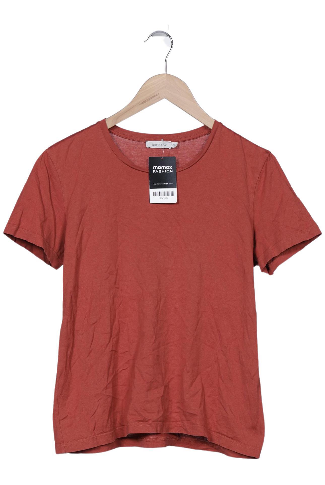 

hessnatur Damen T-Shirt, rot, Gr. 38