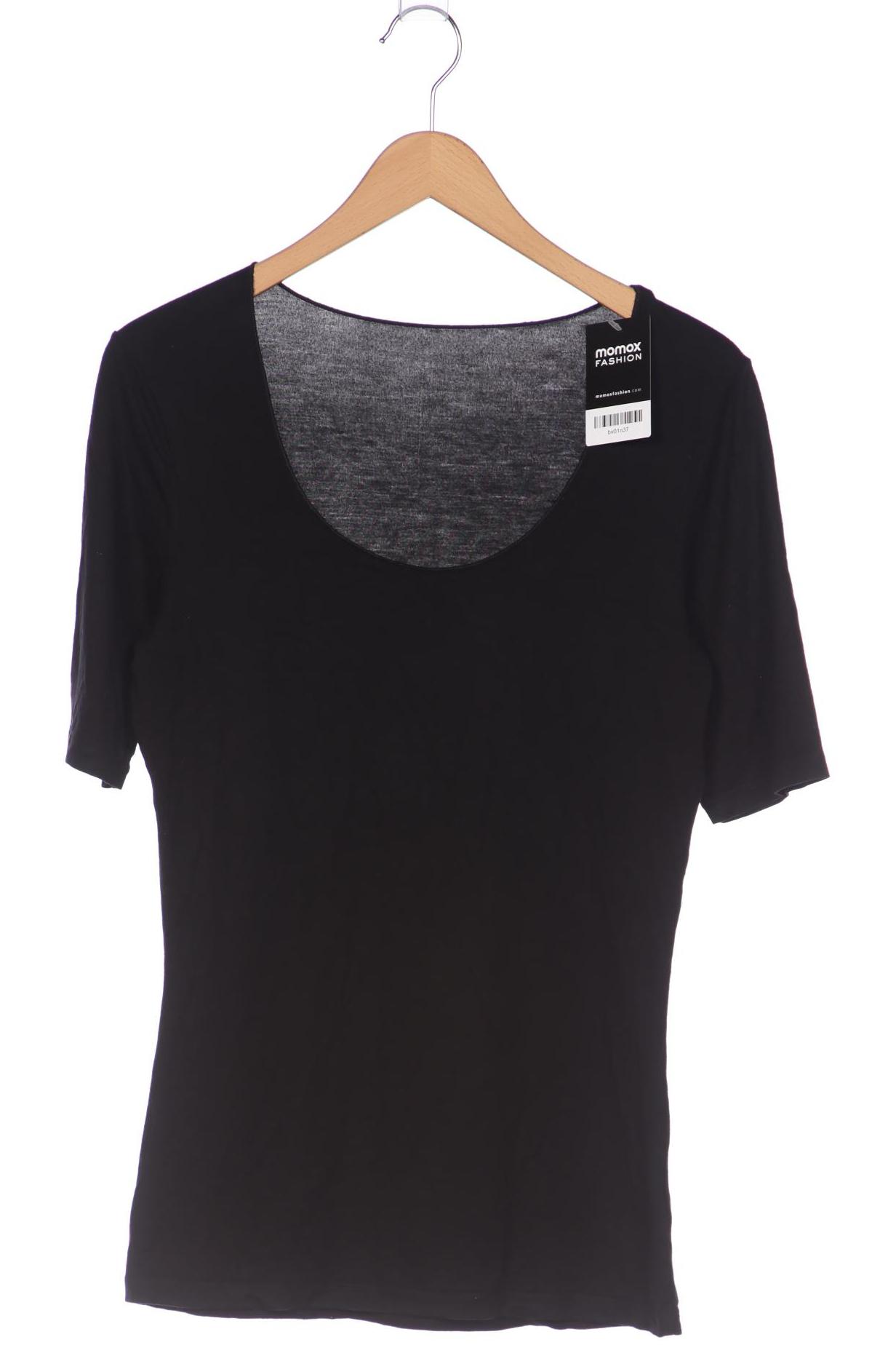 

hessnatur Damen T-Shirt, schwarz, Gr. 40