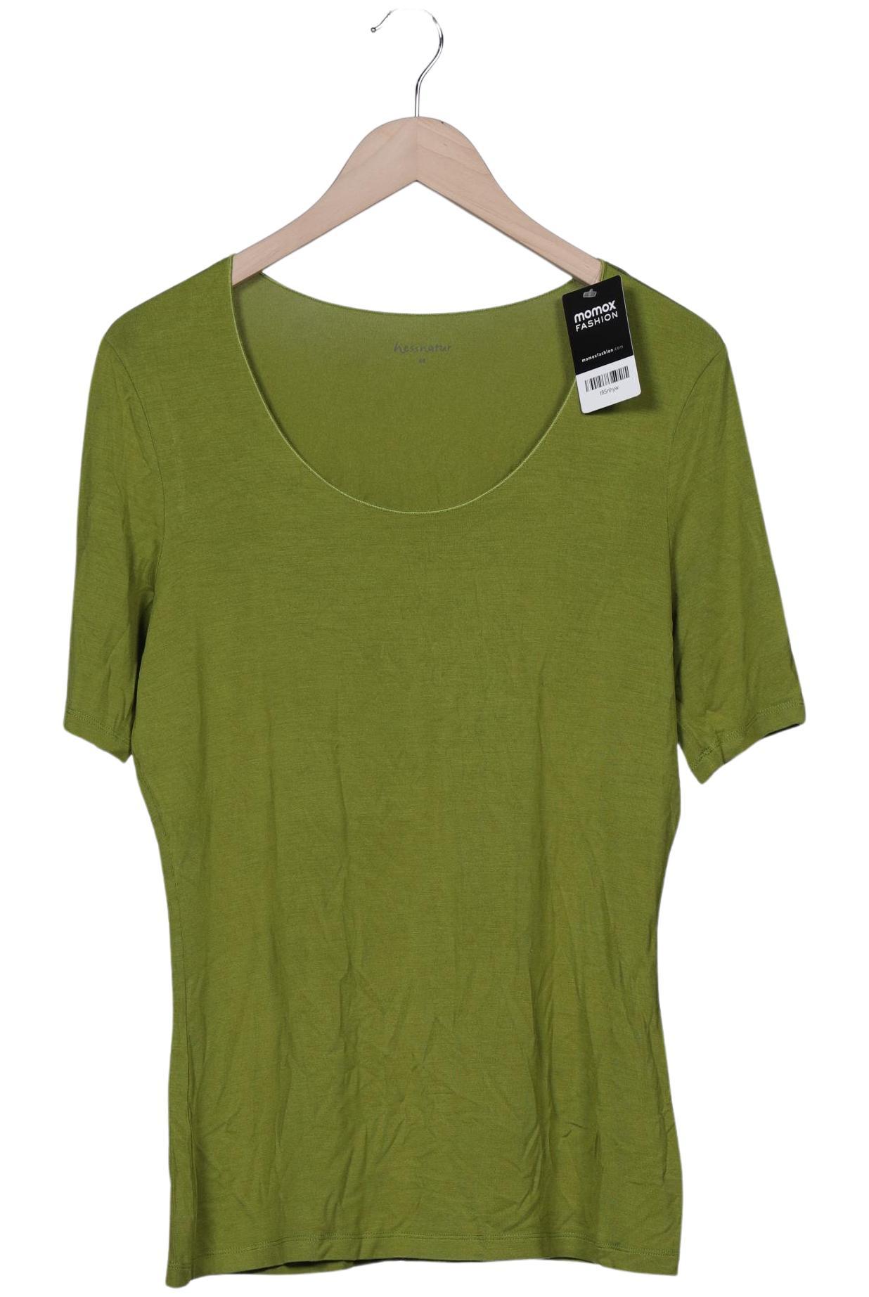 

hessnatur Damen T-Shirt, grün, Gr. 44