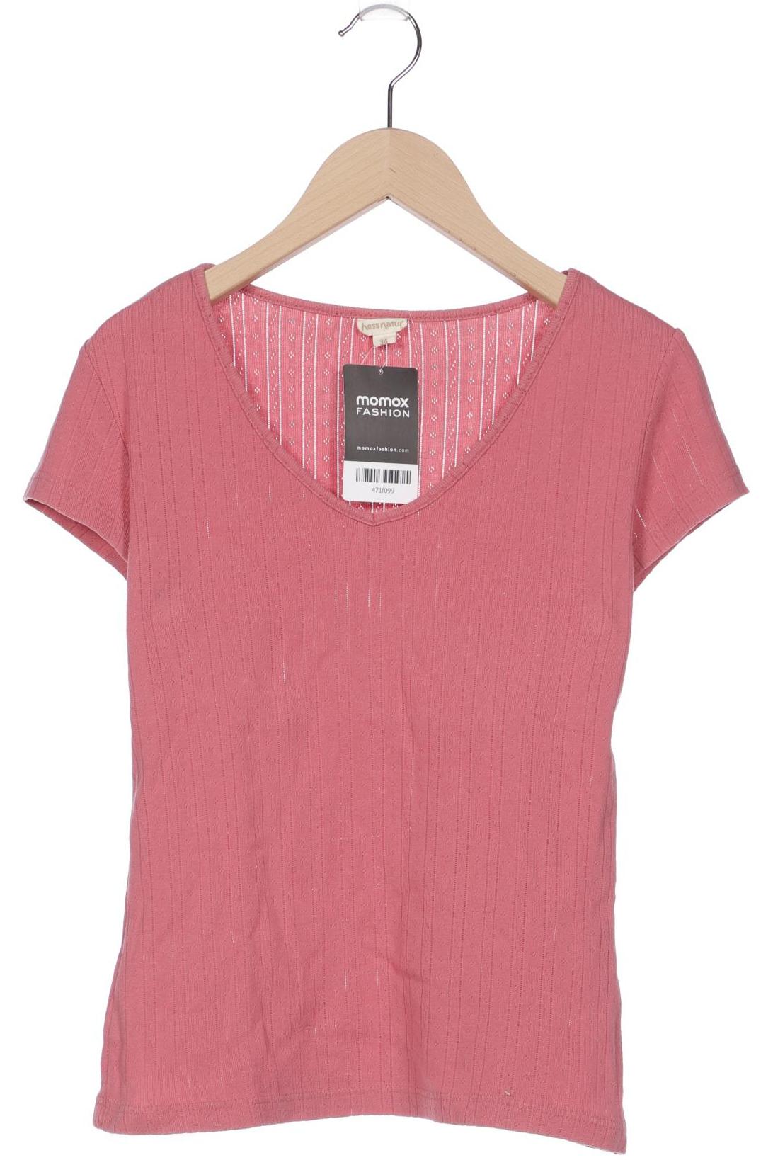 

hessnatur Damen T-Shirt, pink, Gr. 34