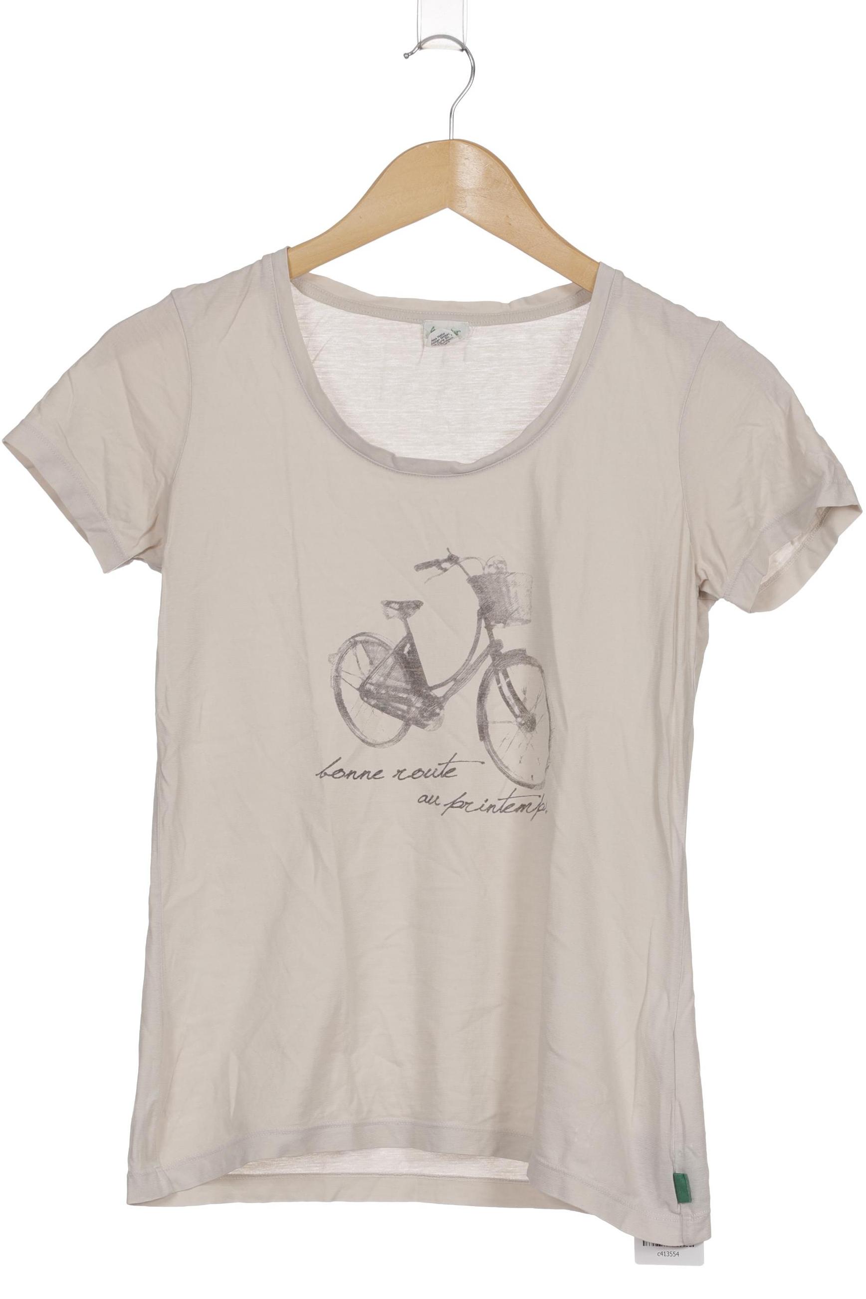 

hessnatur Damen T-Shirt, beige, Gr. 34