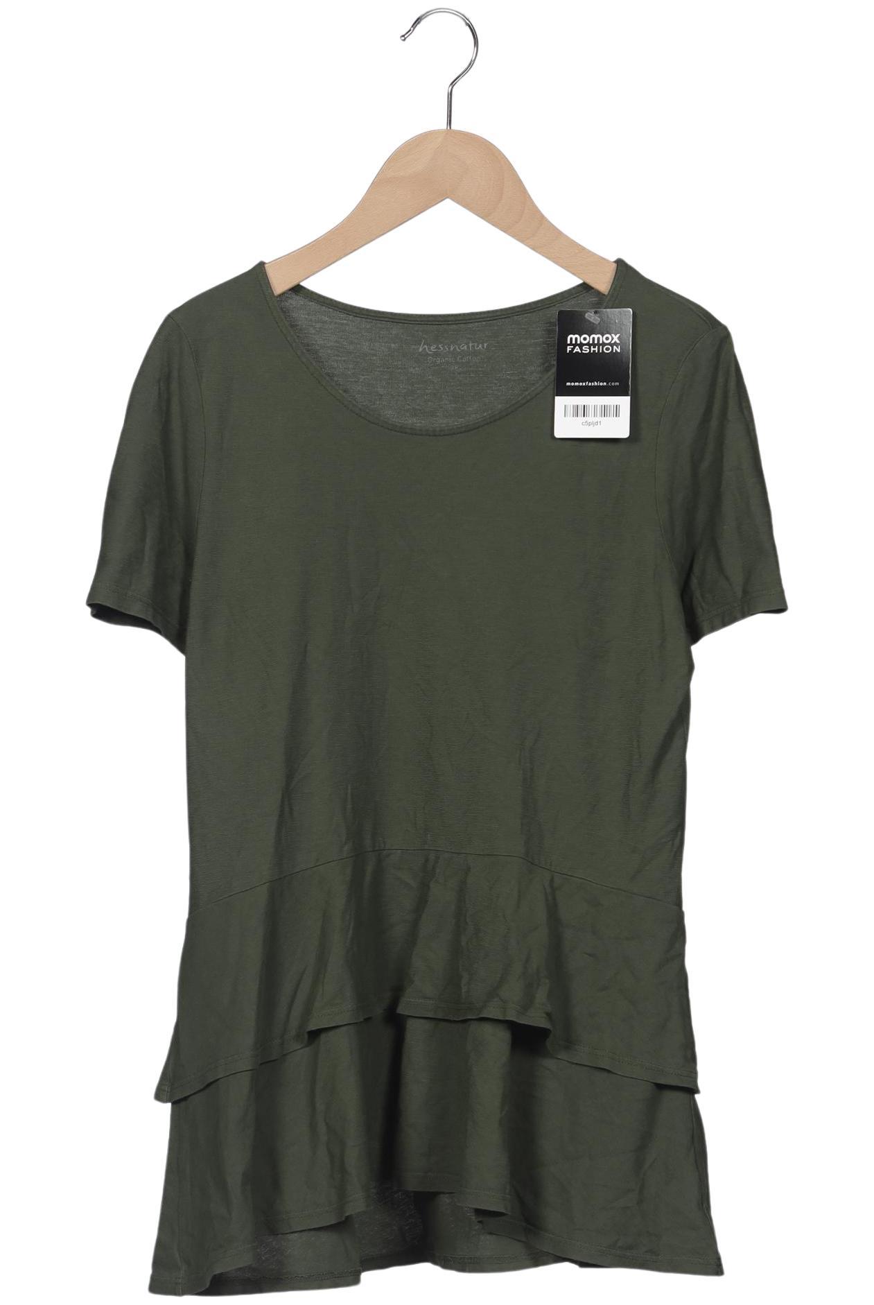 

hessnatur Damen T-Shirt, grün, Gr. 38