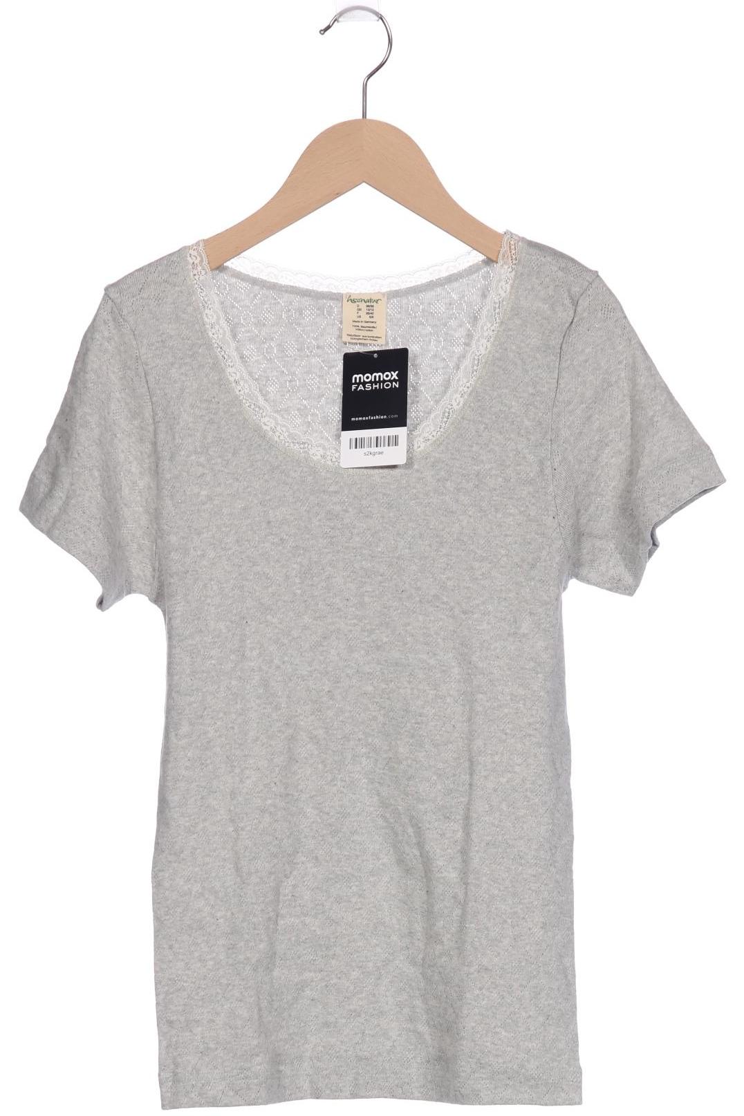 

hessnatur Damen T-Shirt, grau, Gr. 36